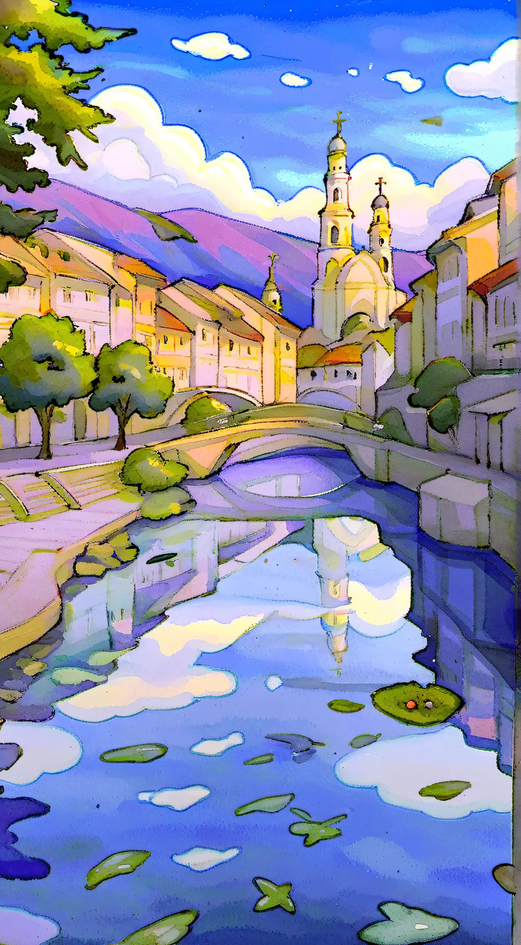 ai character: mom background