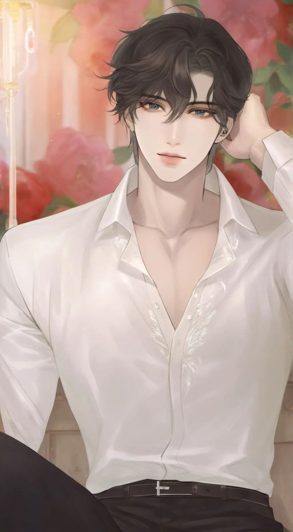 ai character: •~|Theo|~• background