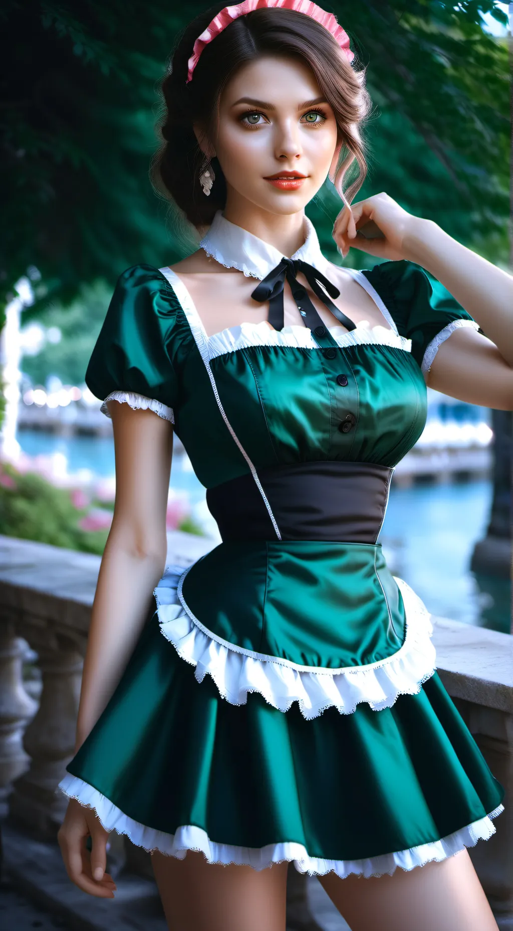 ai character: Aria (Maid) background