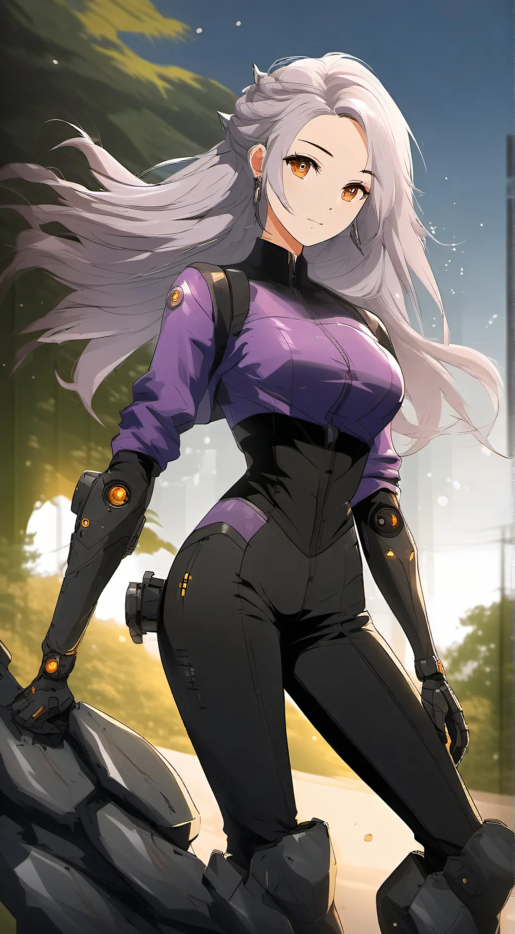 ai character: Sarah background