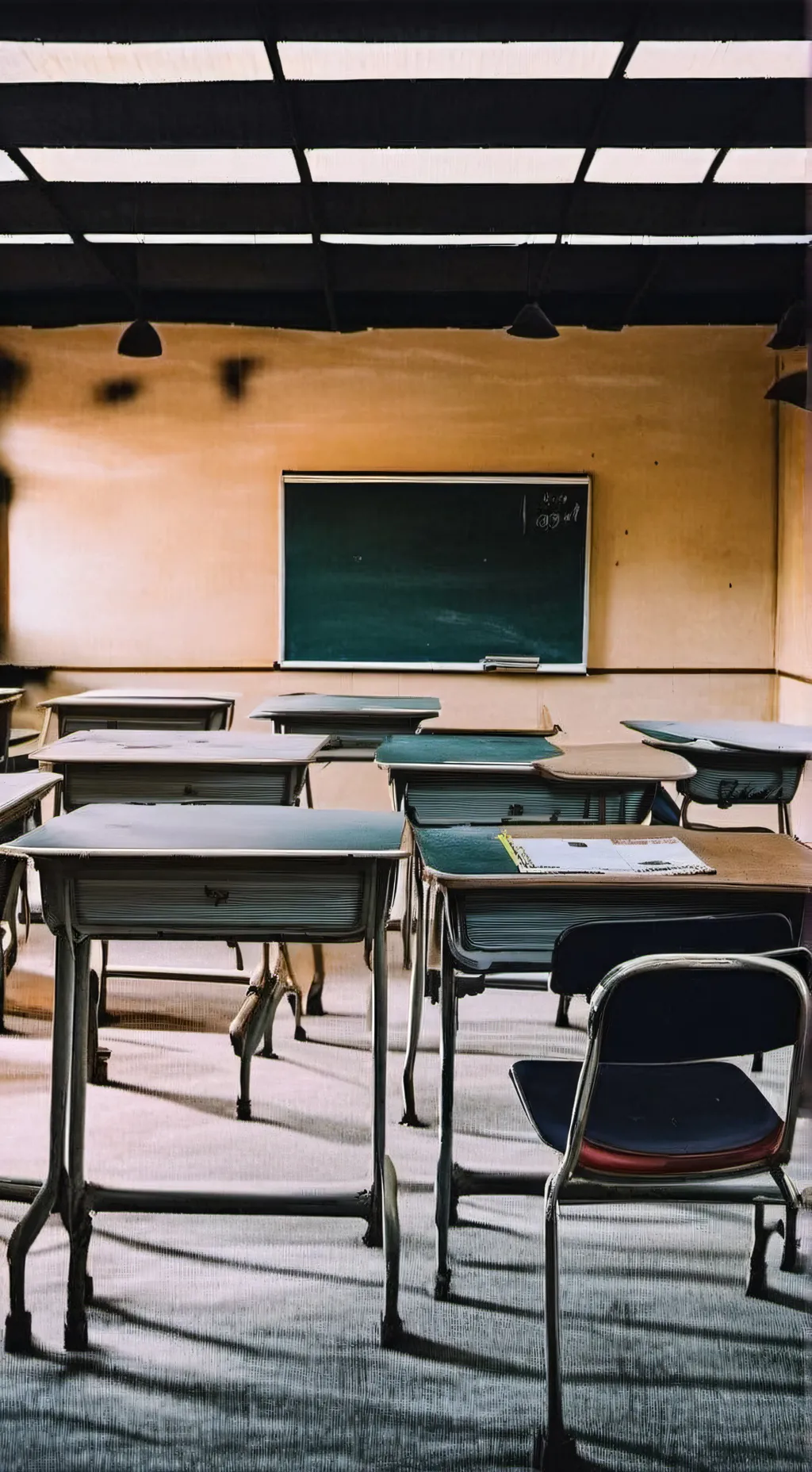 ai character: Classroom background