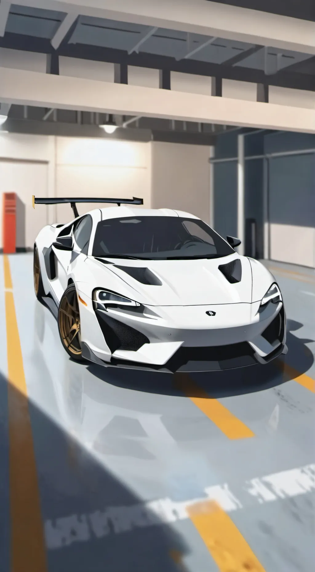 ai character: McLaren Senna background