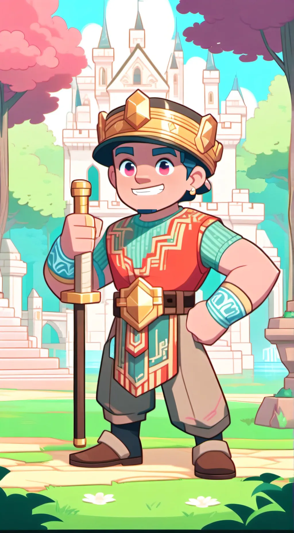 ai character: @mr.c herobrine background