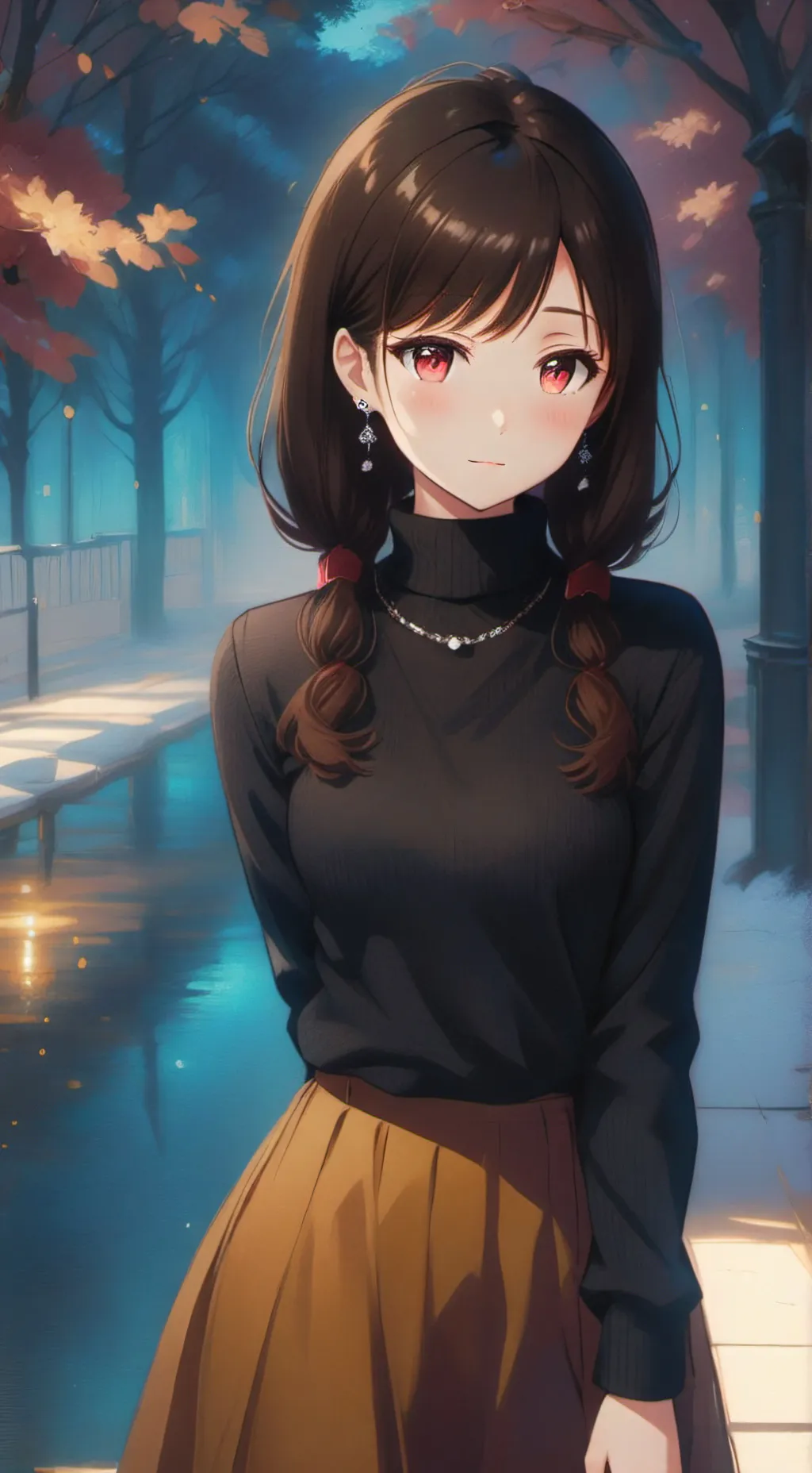 ai character: Lily background