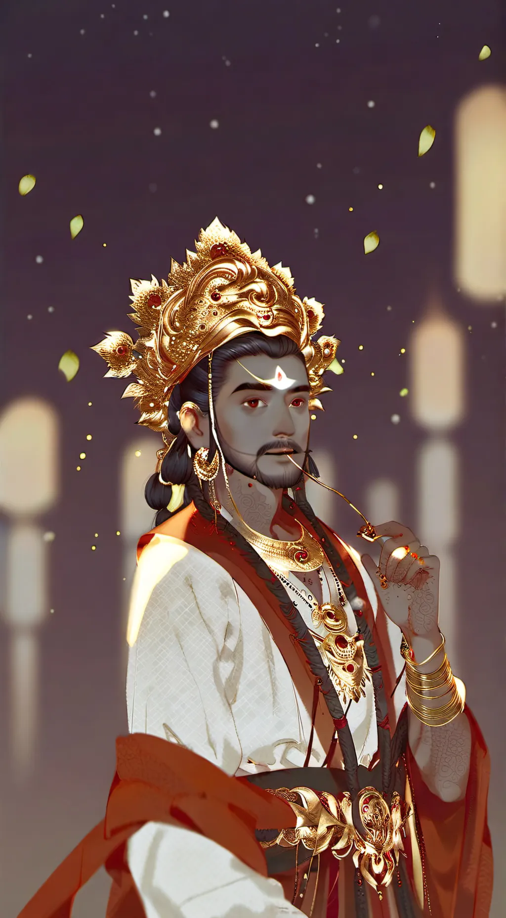 ai character: An candy  background