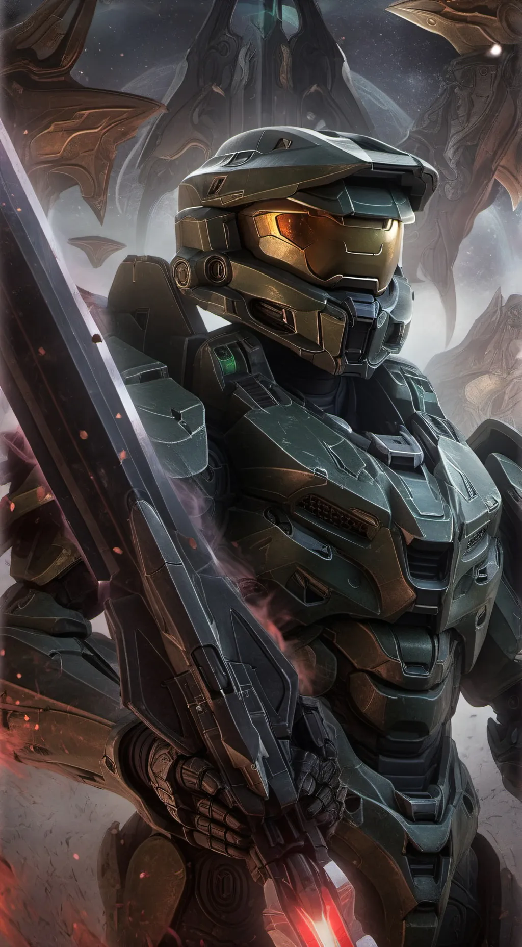 ai character: Master Chief background