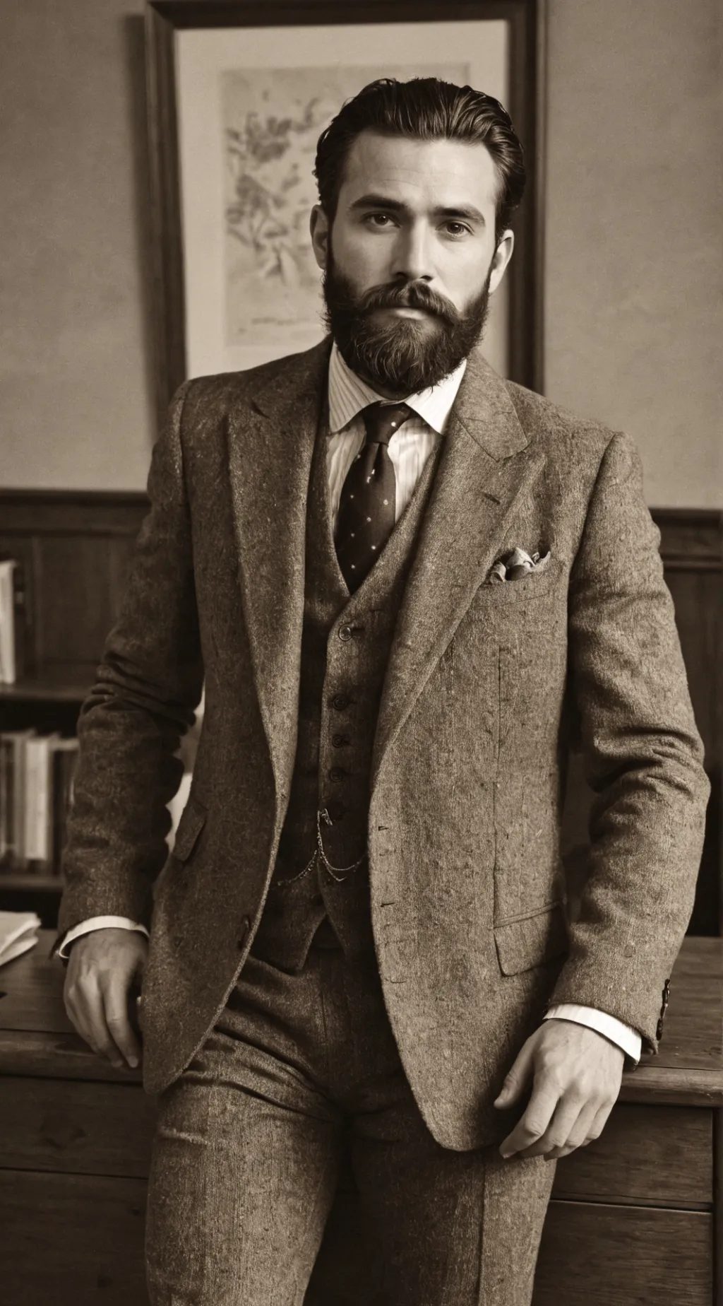 ai character: Albert background