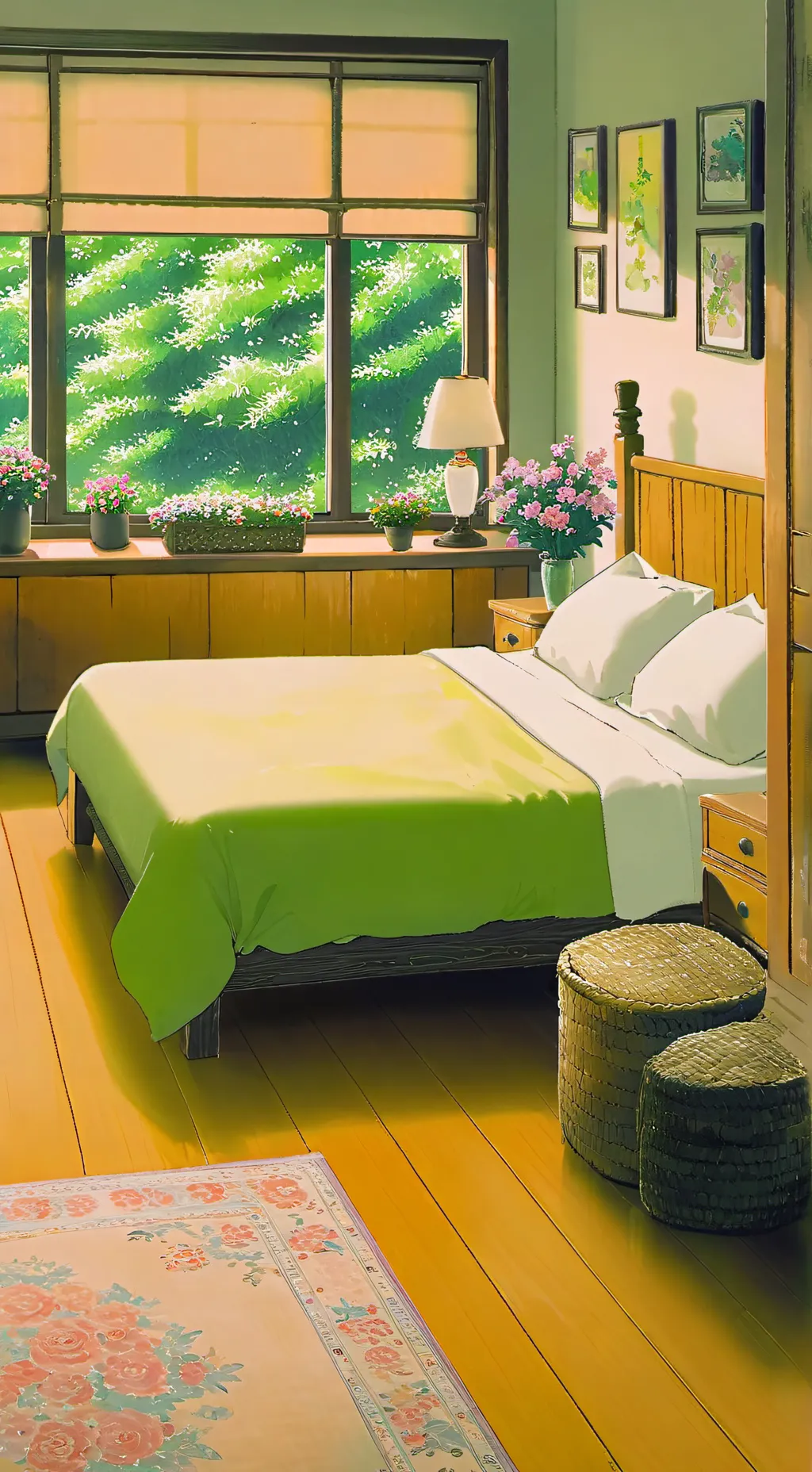 ai character: HP SLEEPOVER! background