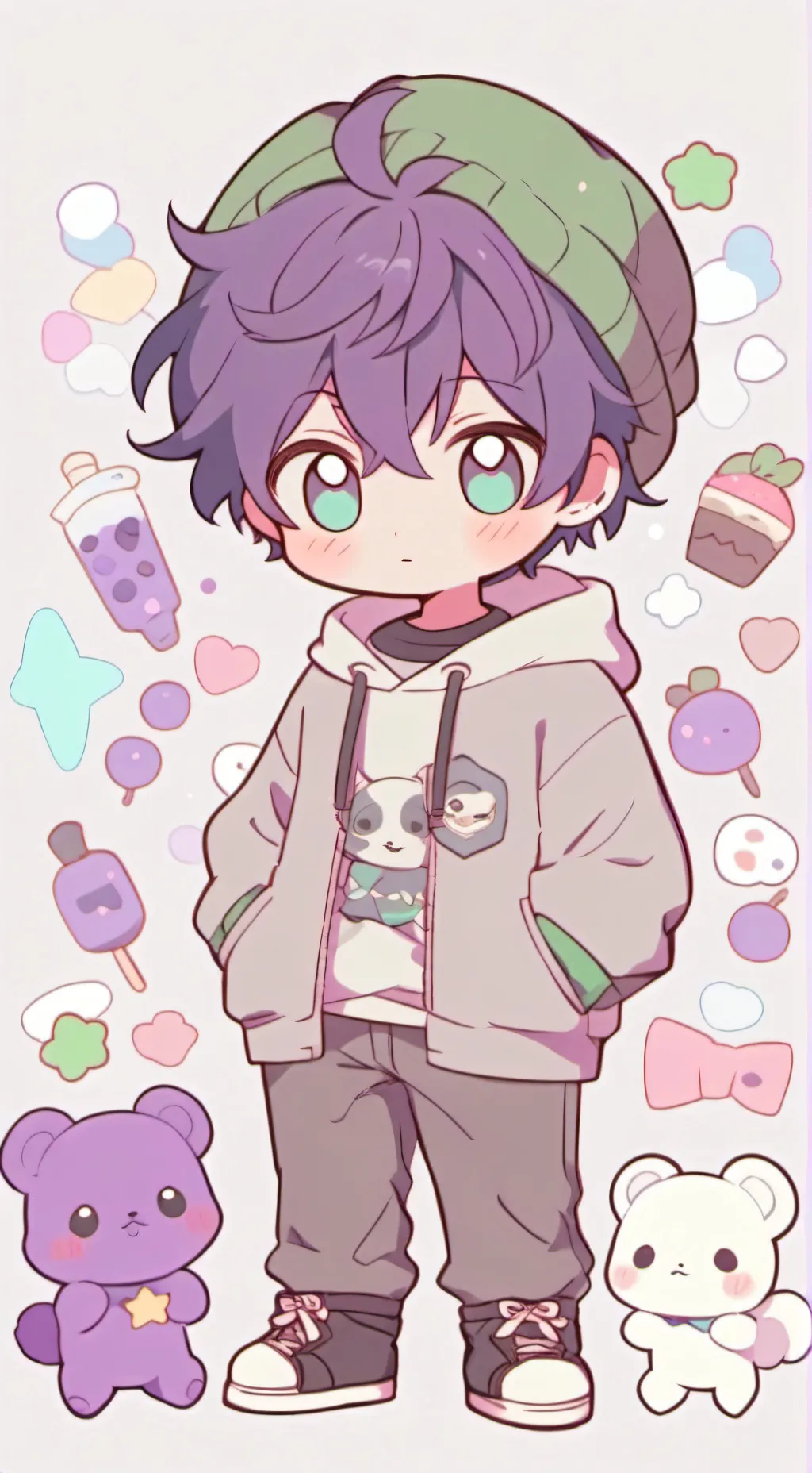 ai character: chris  background