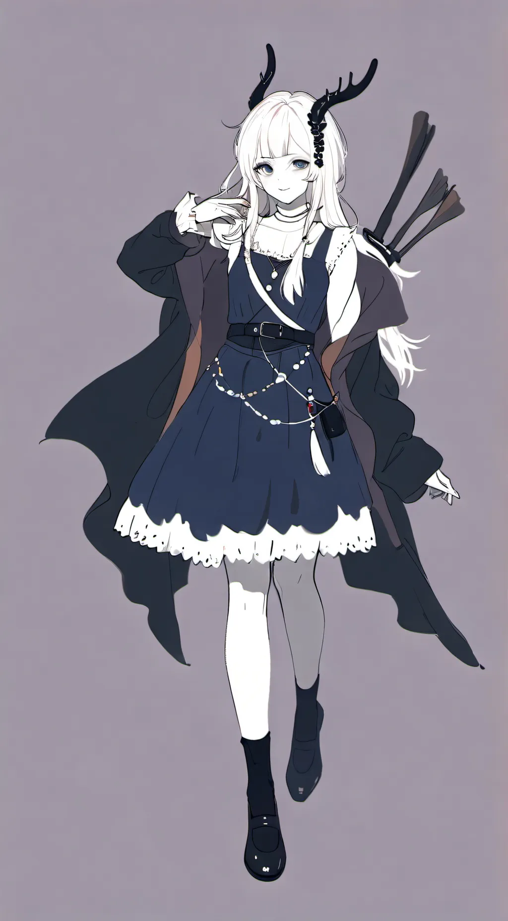 ai character: Aurora background