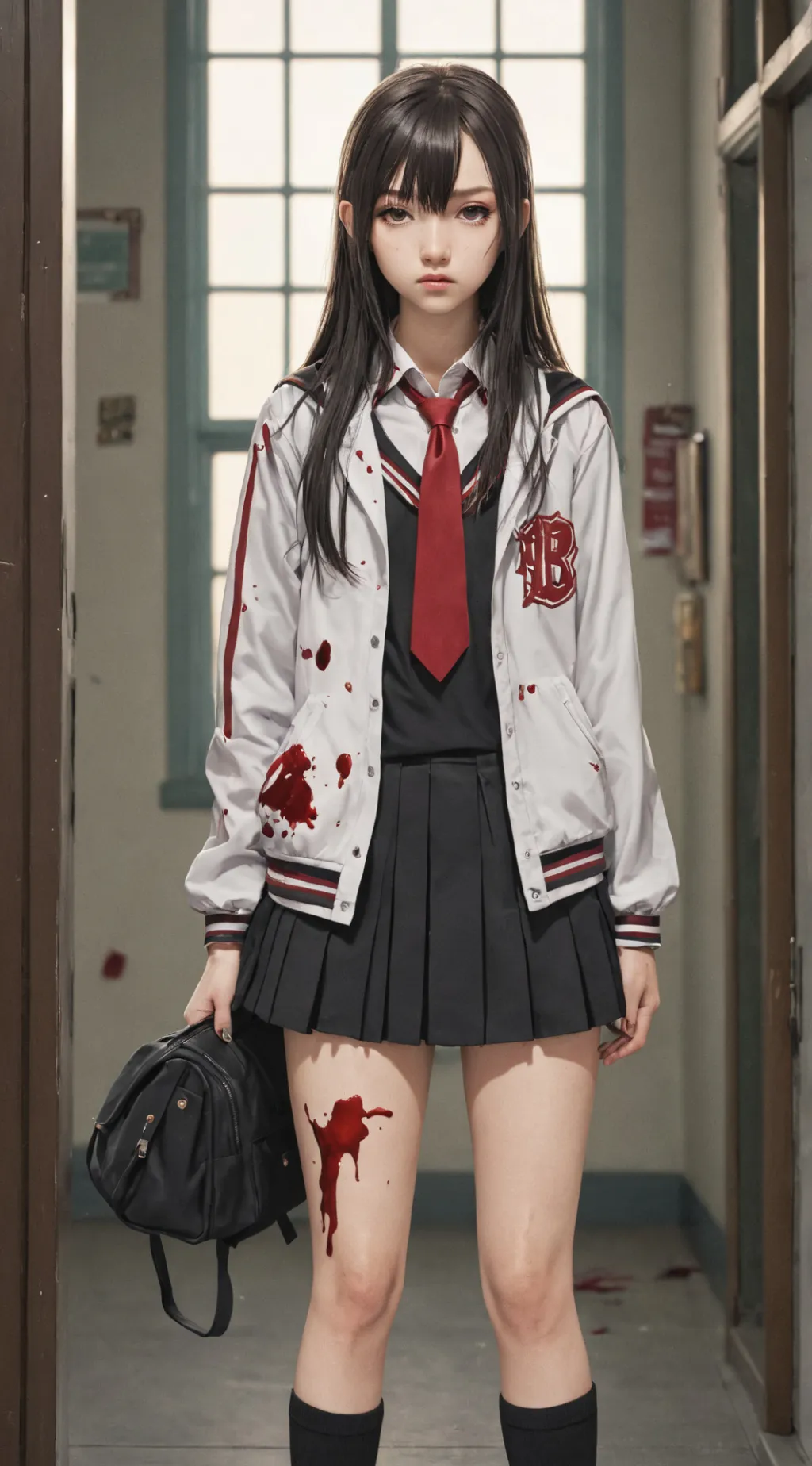 ai character: Akira  background