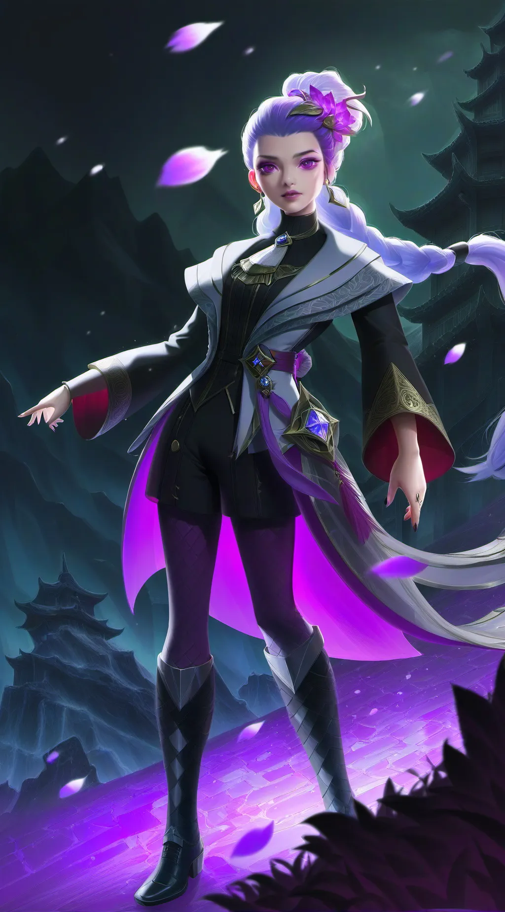 ai character: rujinu background