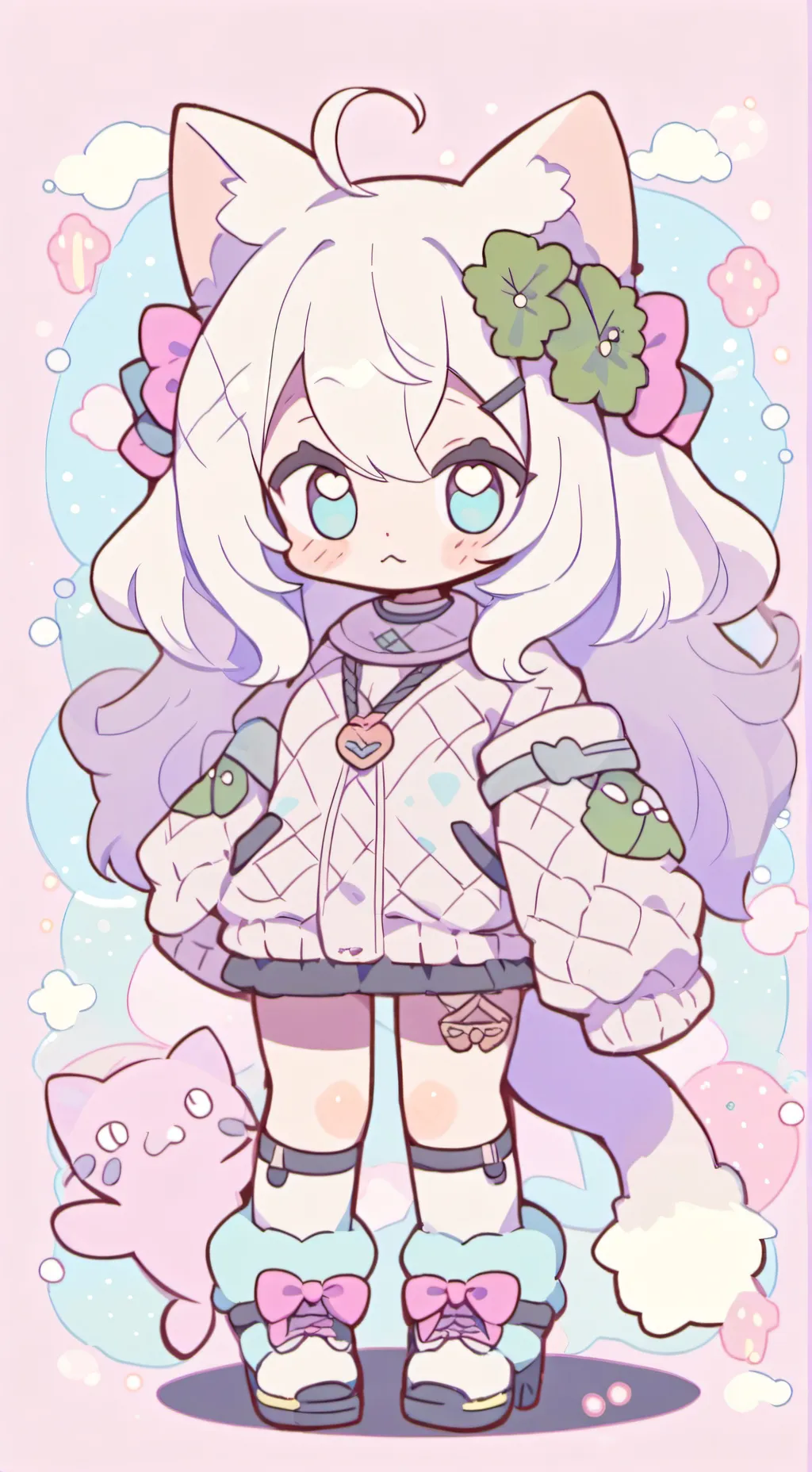 ai character: oh no background