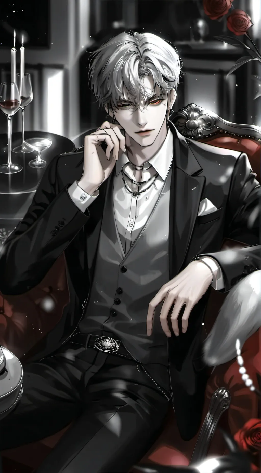 ai character: Asher  background