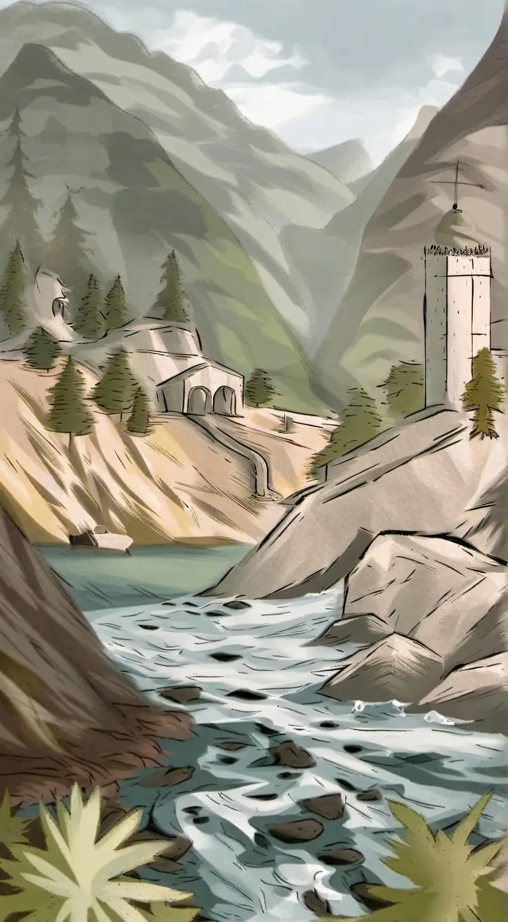 ai character: Forsaken lovers! background