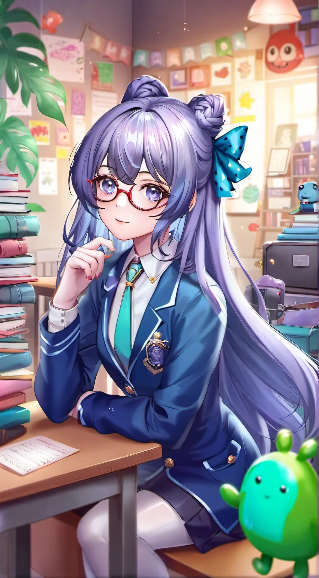 ai character: Flibber background