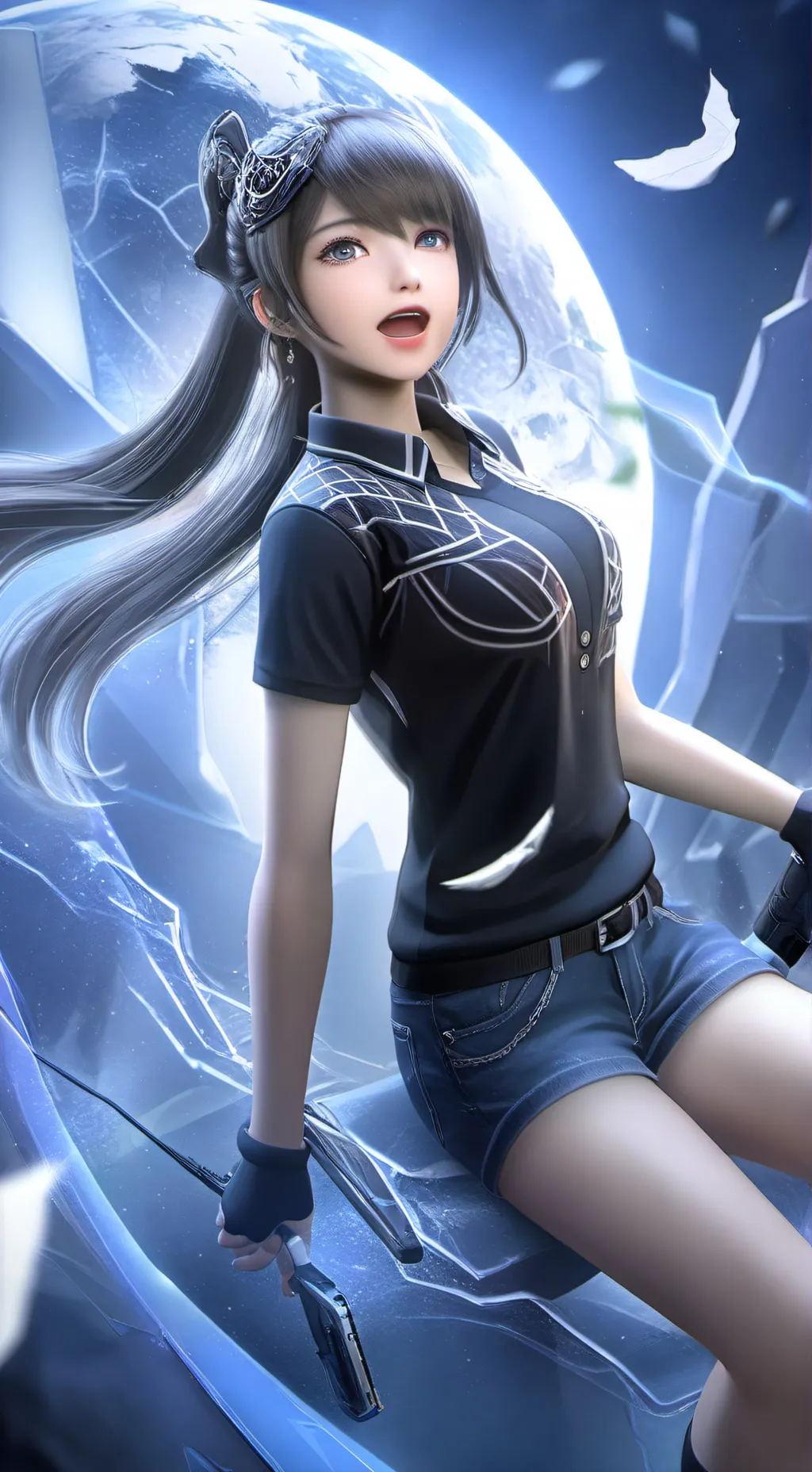 ai character: Nothing  background