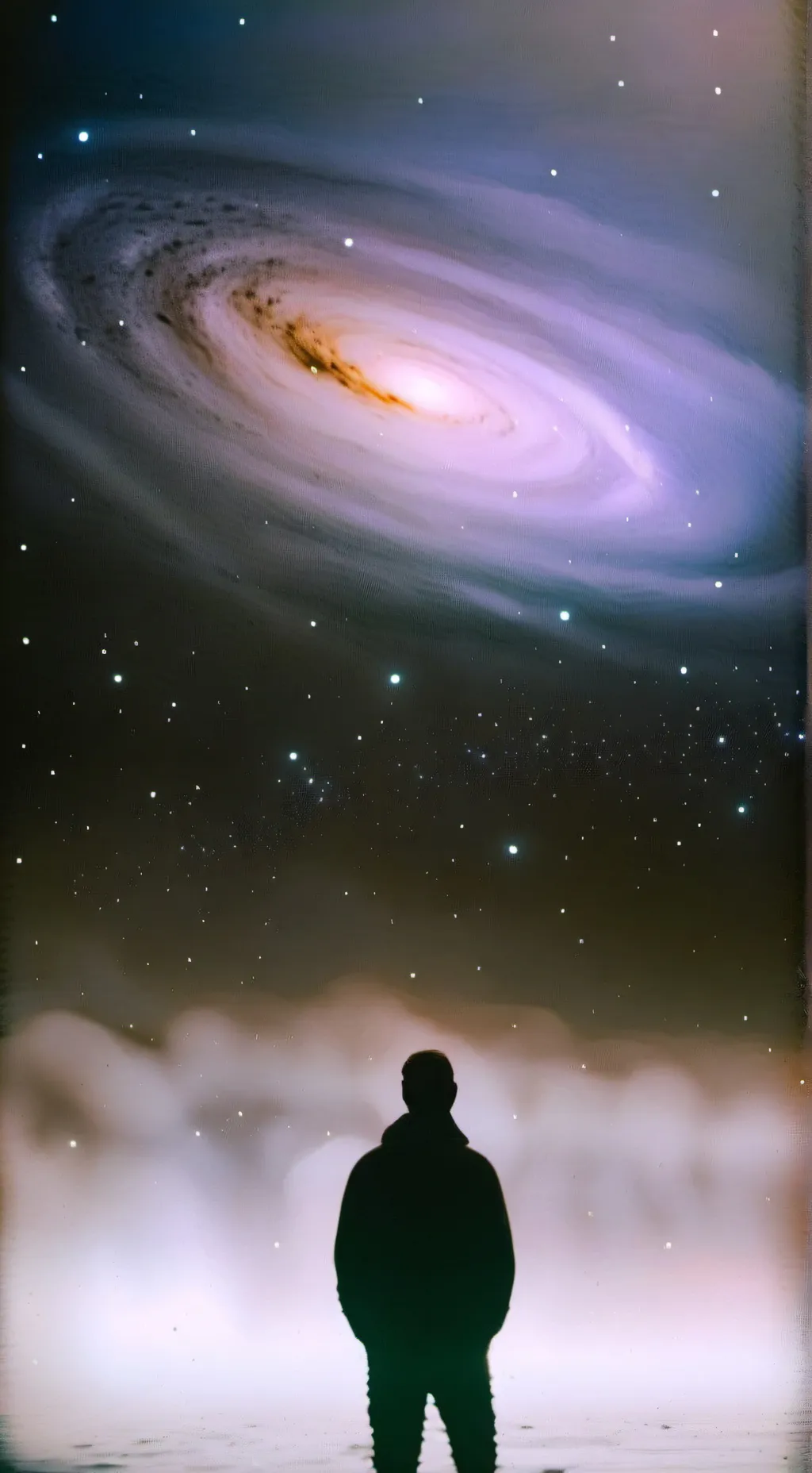 ai character: m104 (the galaxy)  background