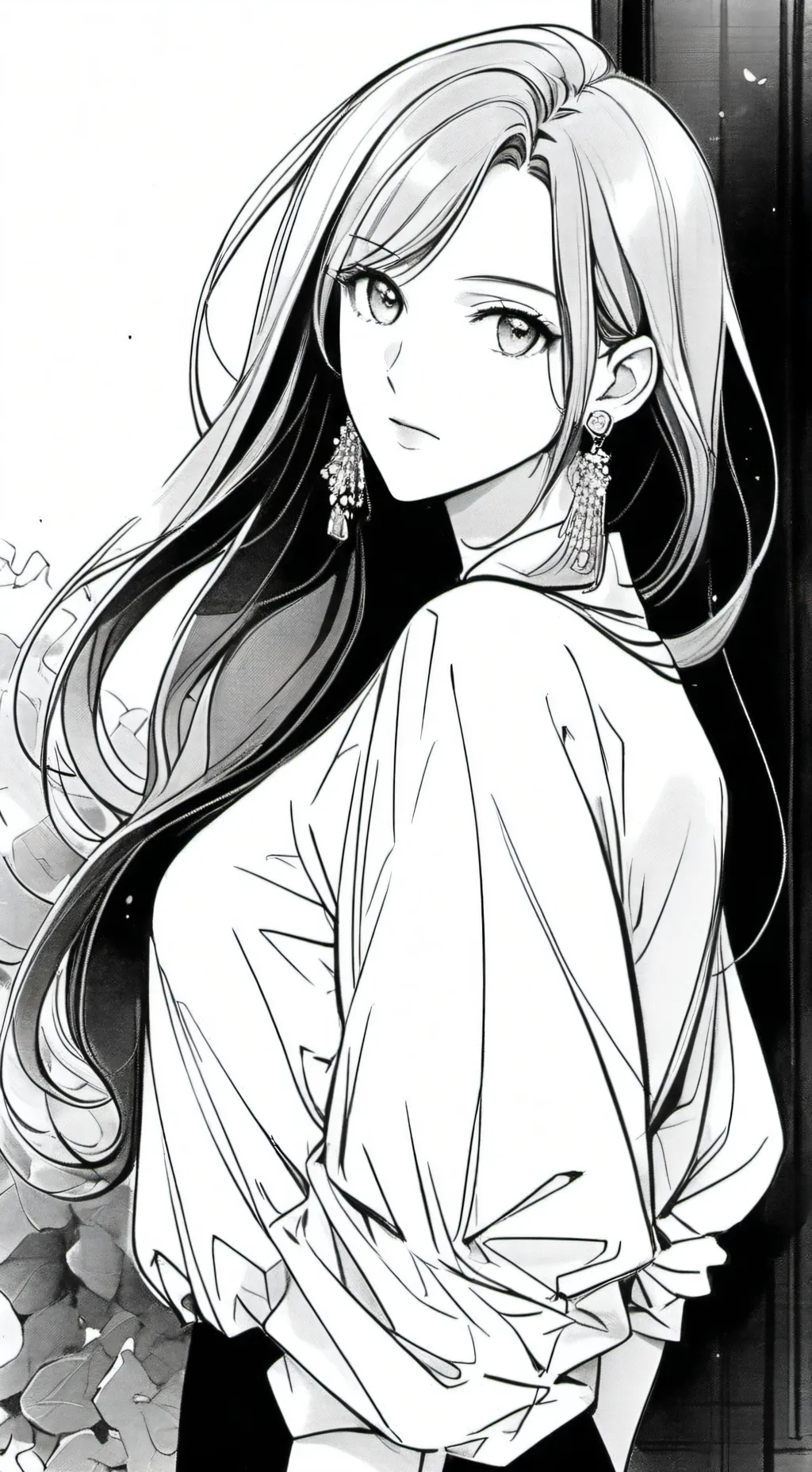 ai character: Karina  background