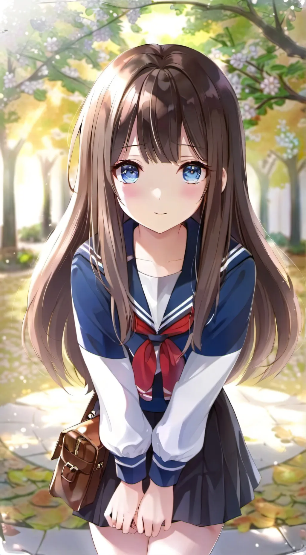 ai character: Schoolmate Bella background