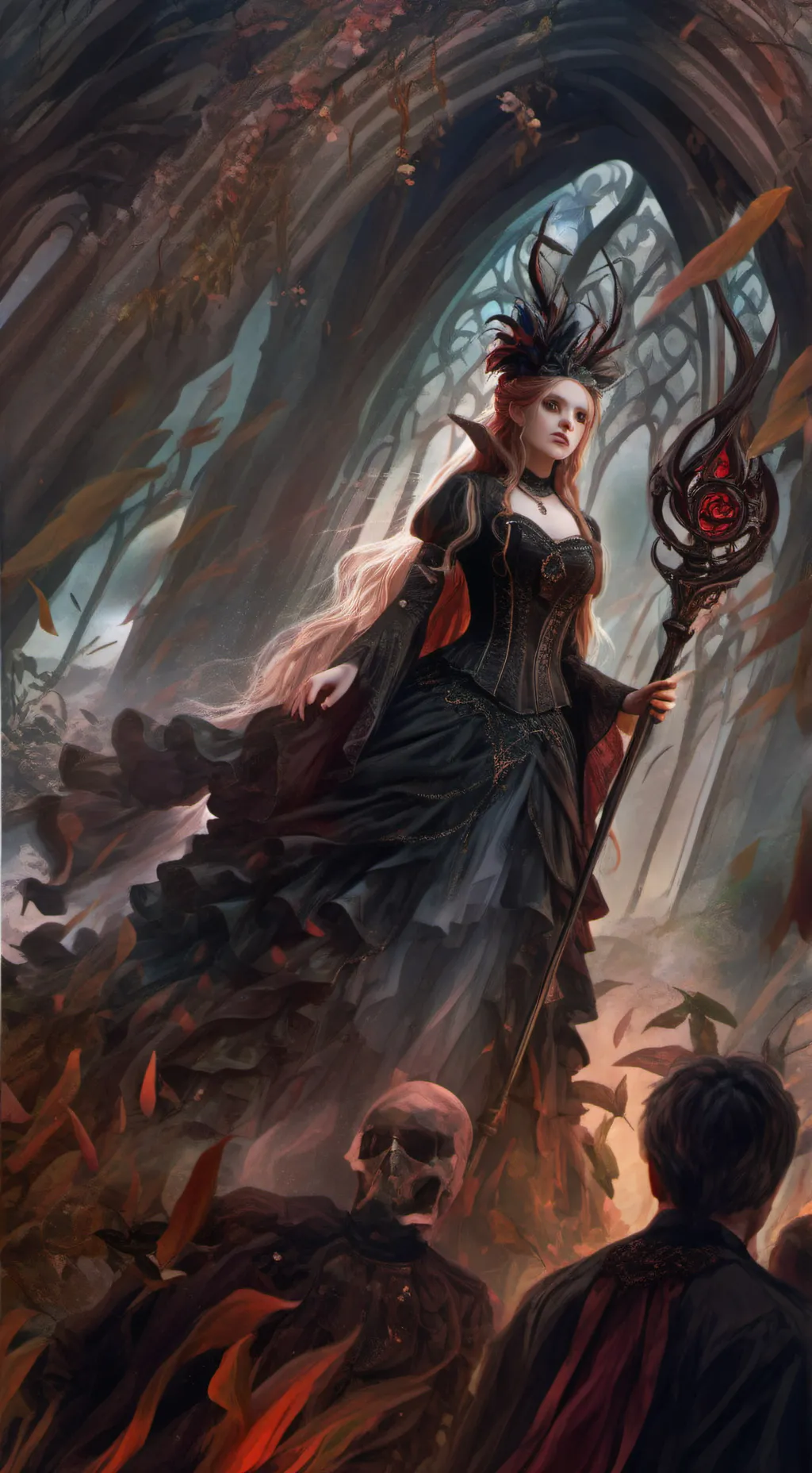 ai character: skz horror house  background