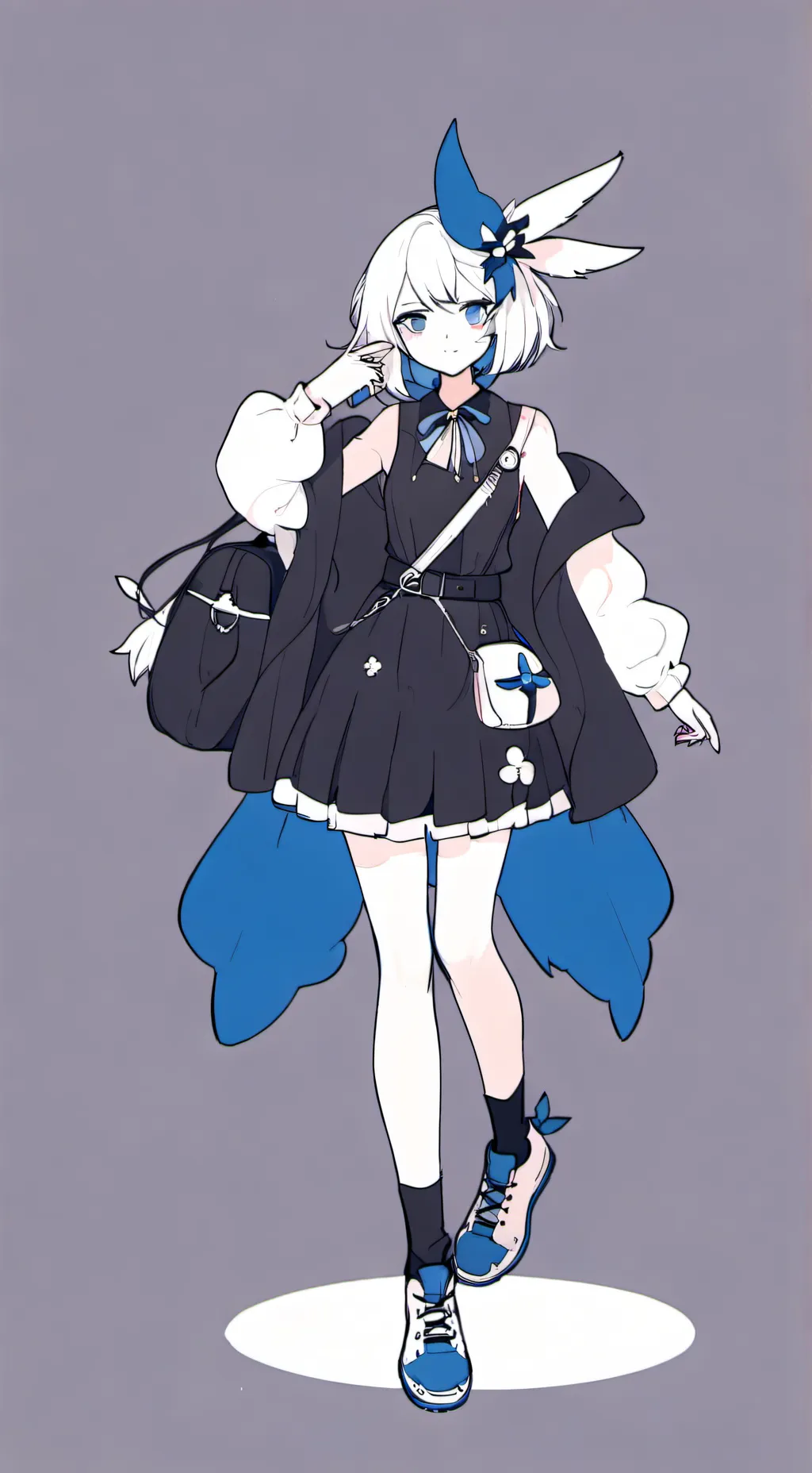 ai character: Mha  background