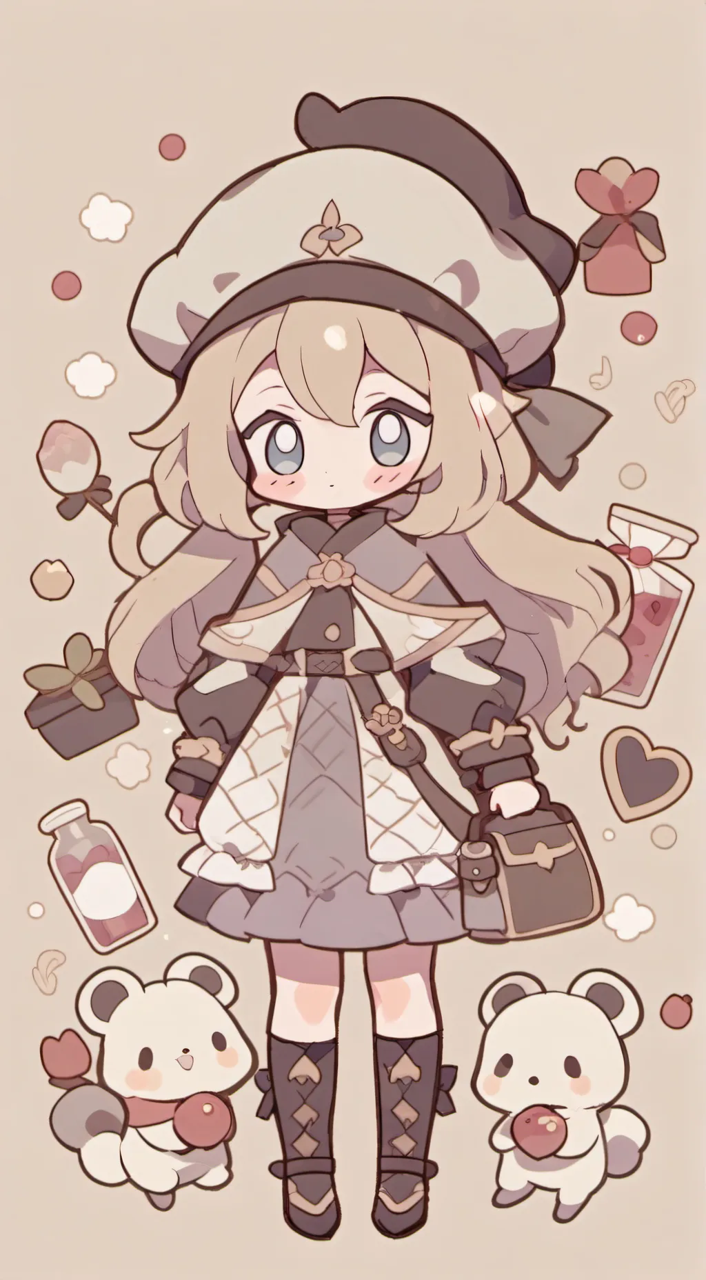 ai character: Dw sleepover!!! :D background