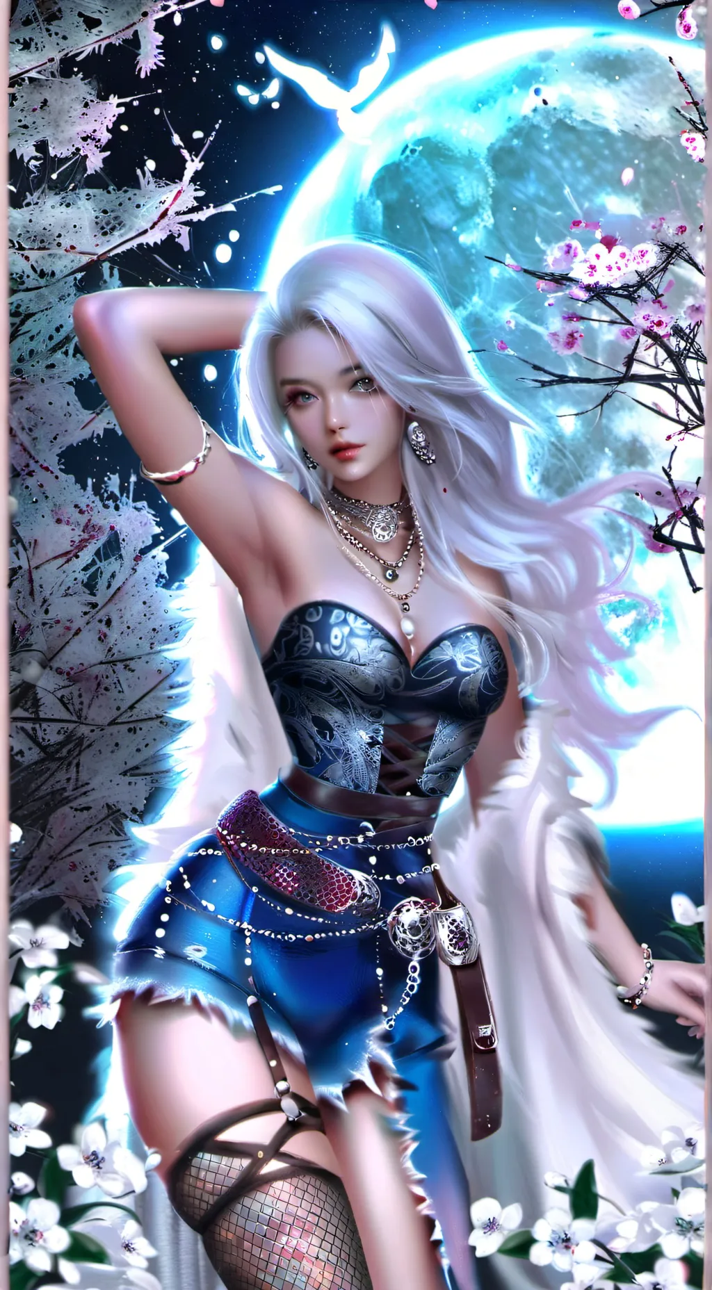 ai character: Sylvia  background