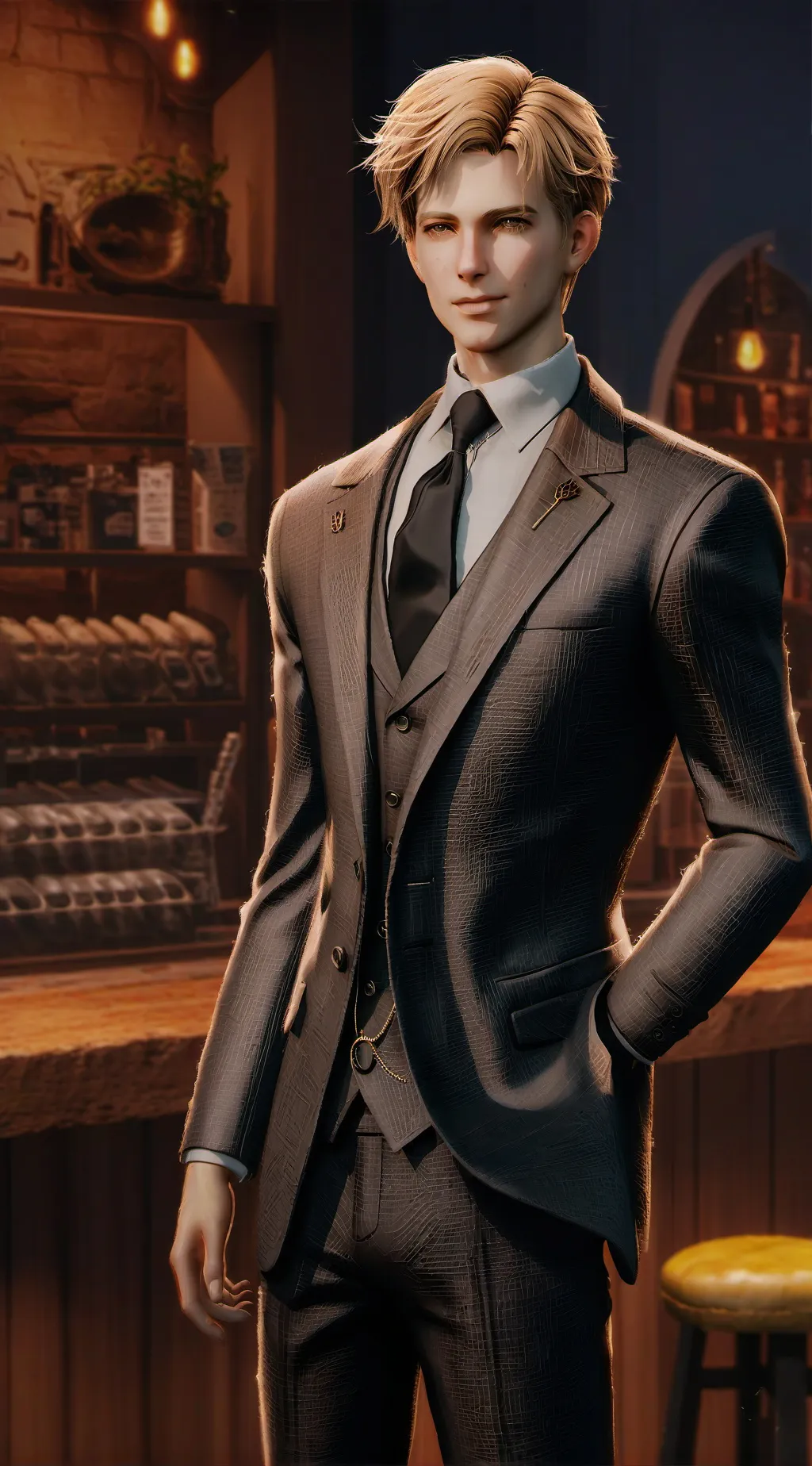 ai character: Connor background