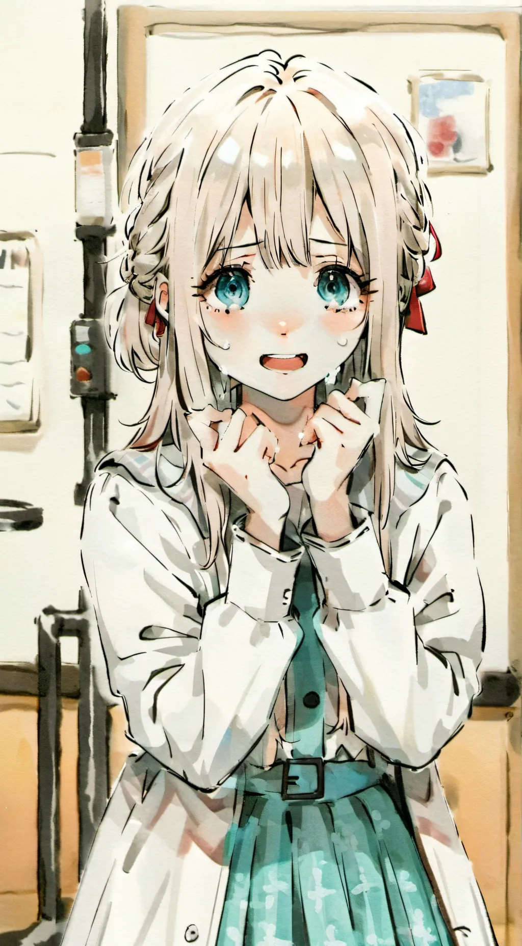 ai character: shikomi nounika background