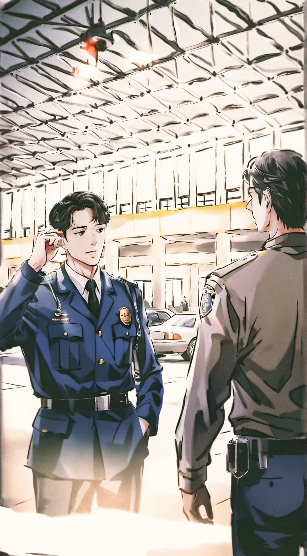 ai character: Anthony background