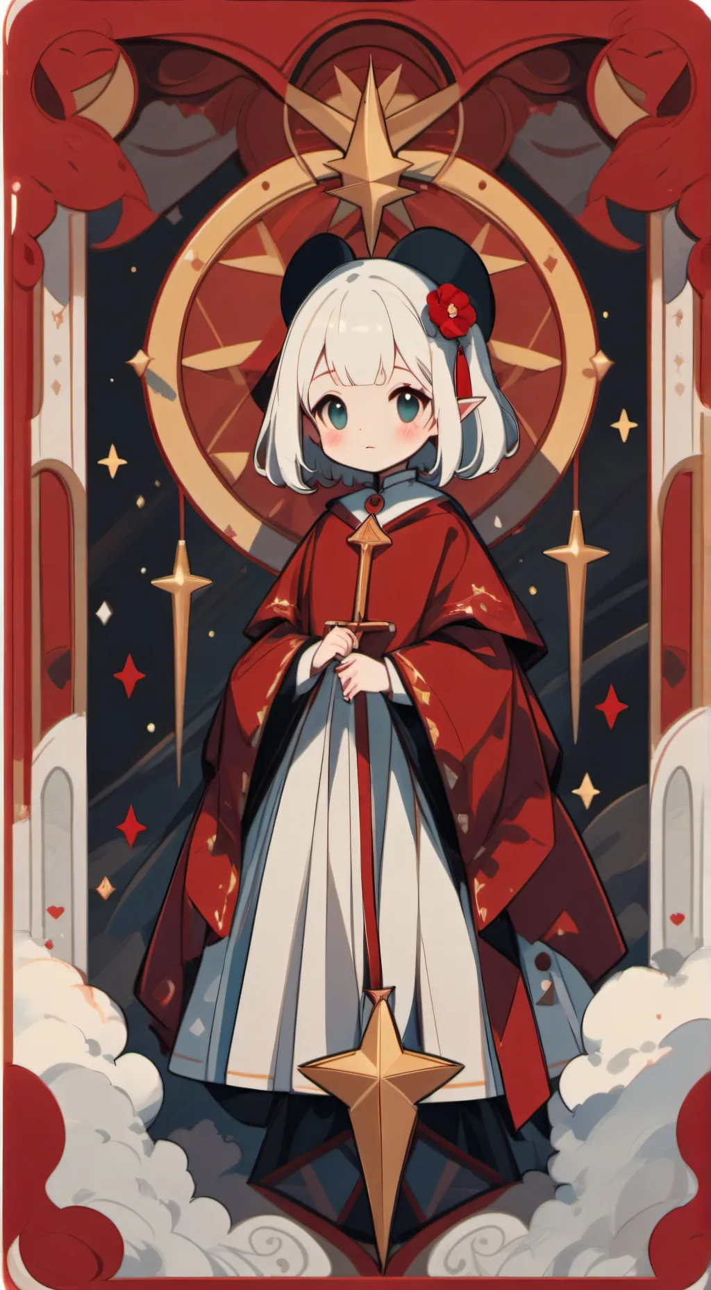 ai character: hh surprise! background