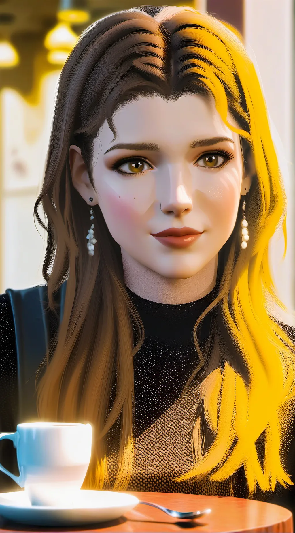 ai character: Vanessa Cartwright background