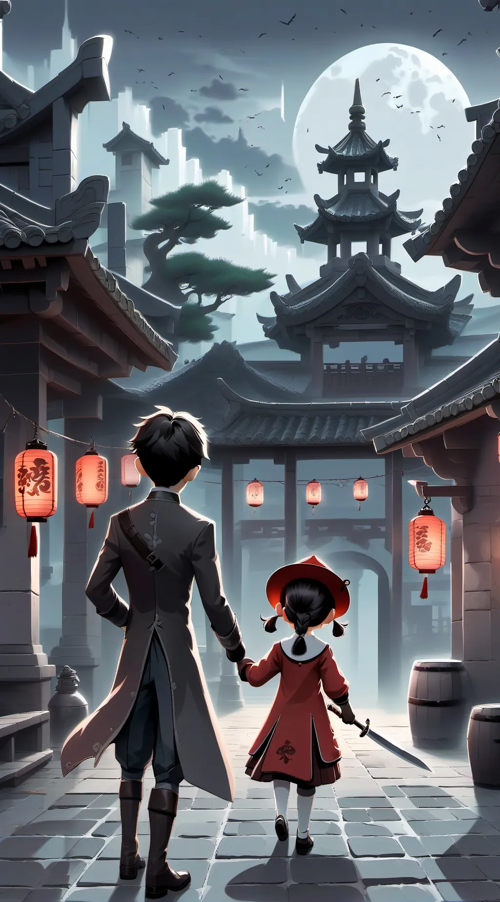 ai character: DS+Y/N (again) background