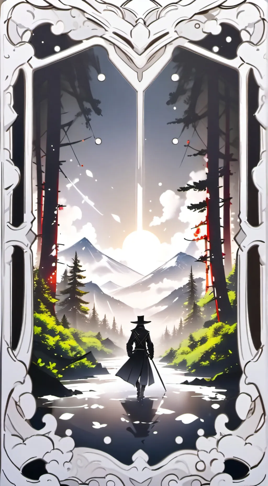 ai character: sebastian solace background