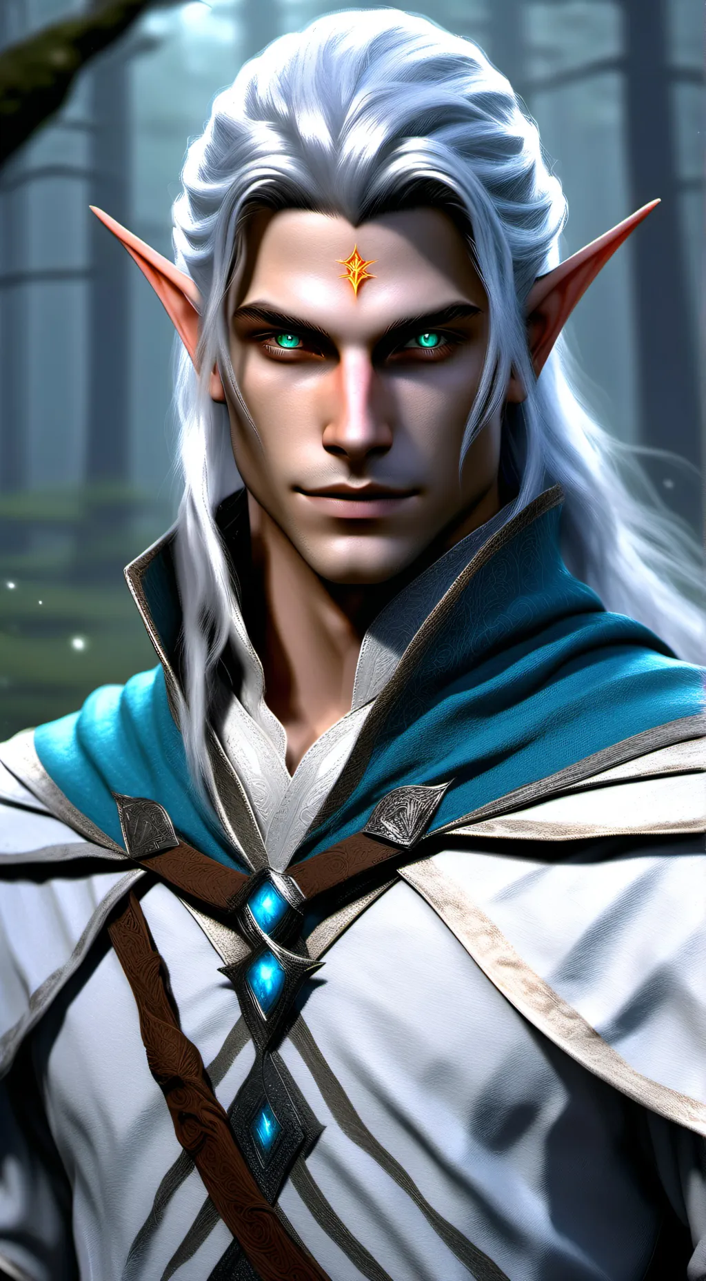 ai character: Saren Silvethiel background