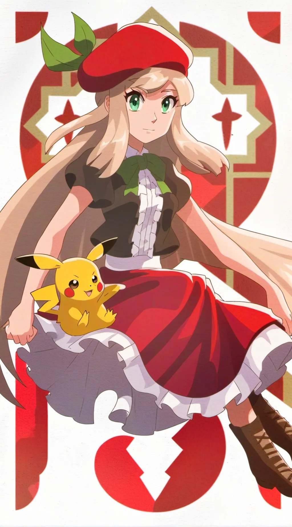 ai character: Serena background