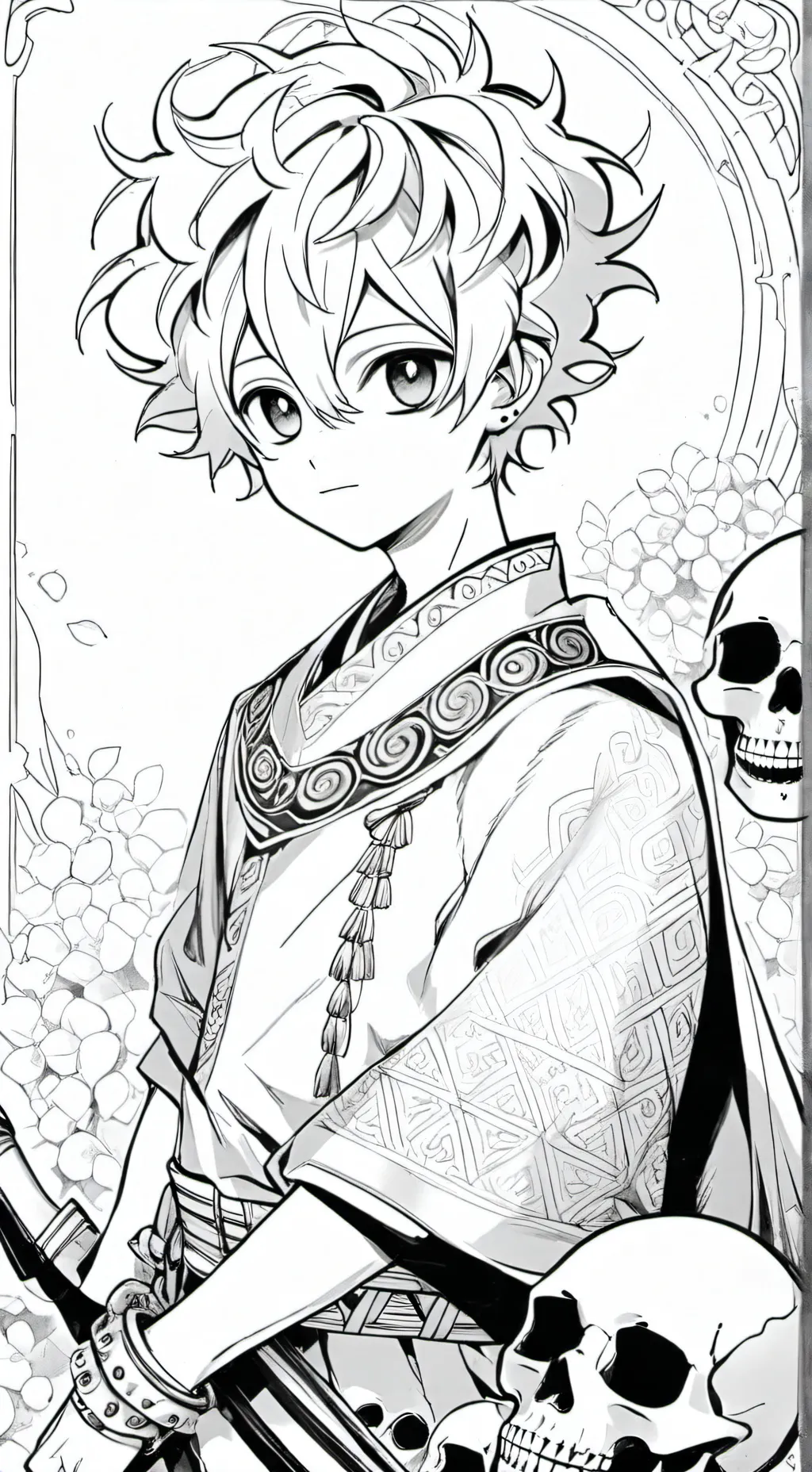 ai character: bakudeku background