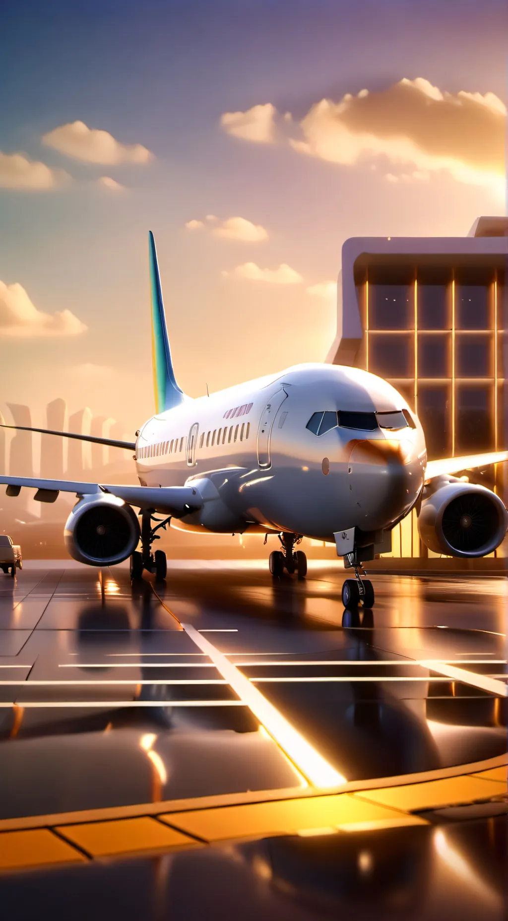 ai character: Ground crew life background