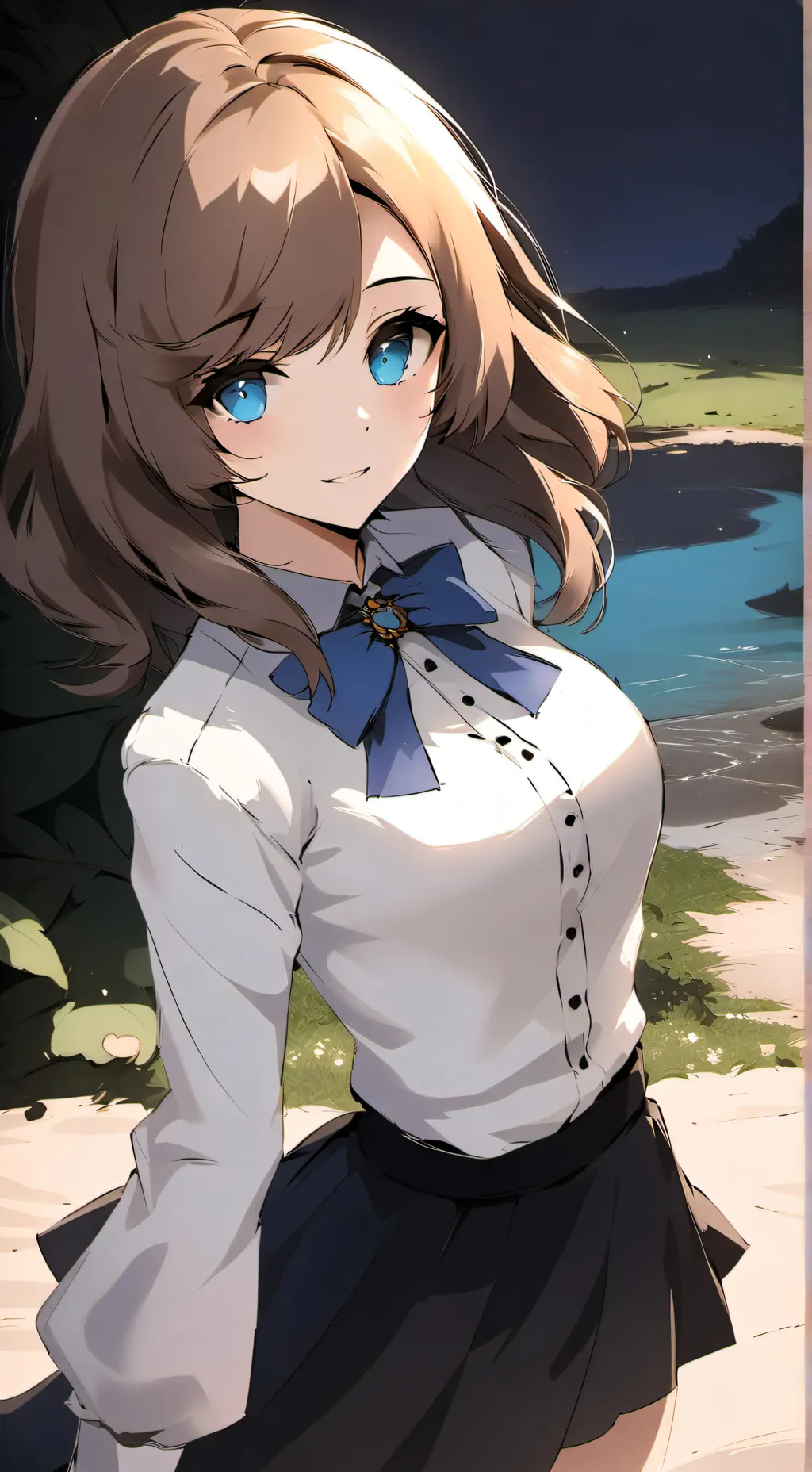 ai character: Aria background