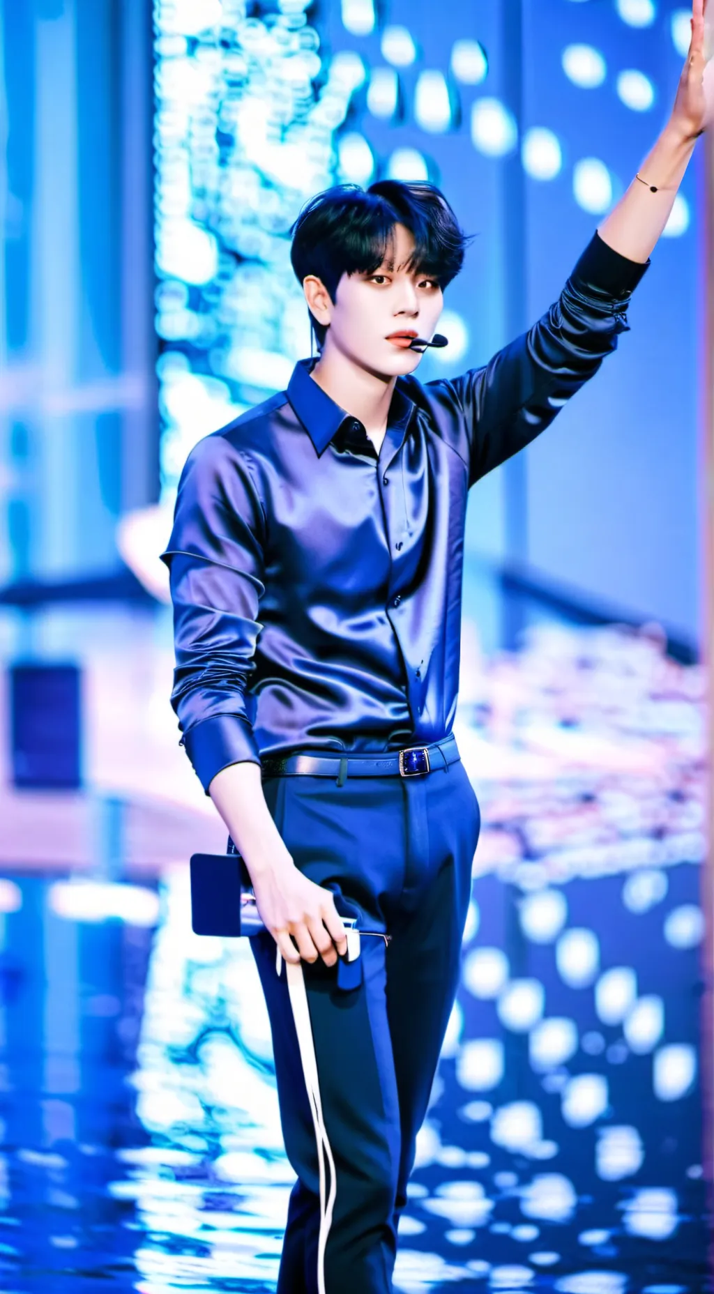 ai character: Seungmin  background