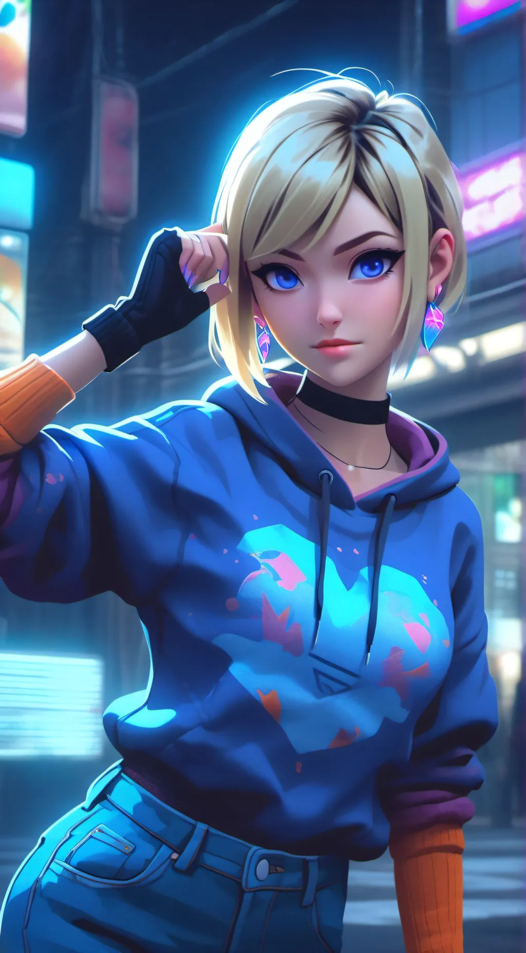 ai character: Nele(your bff) background