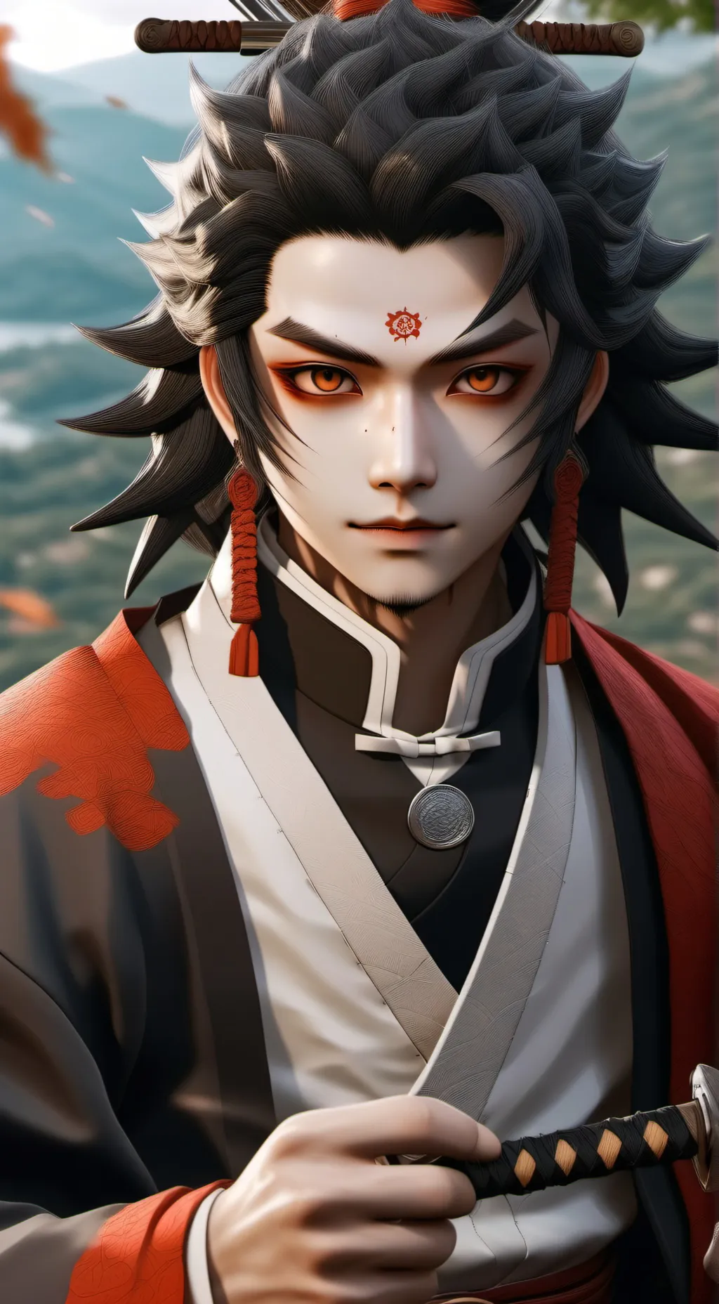 ai character: Kny girls week background