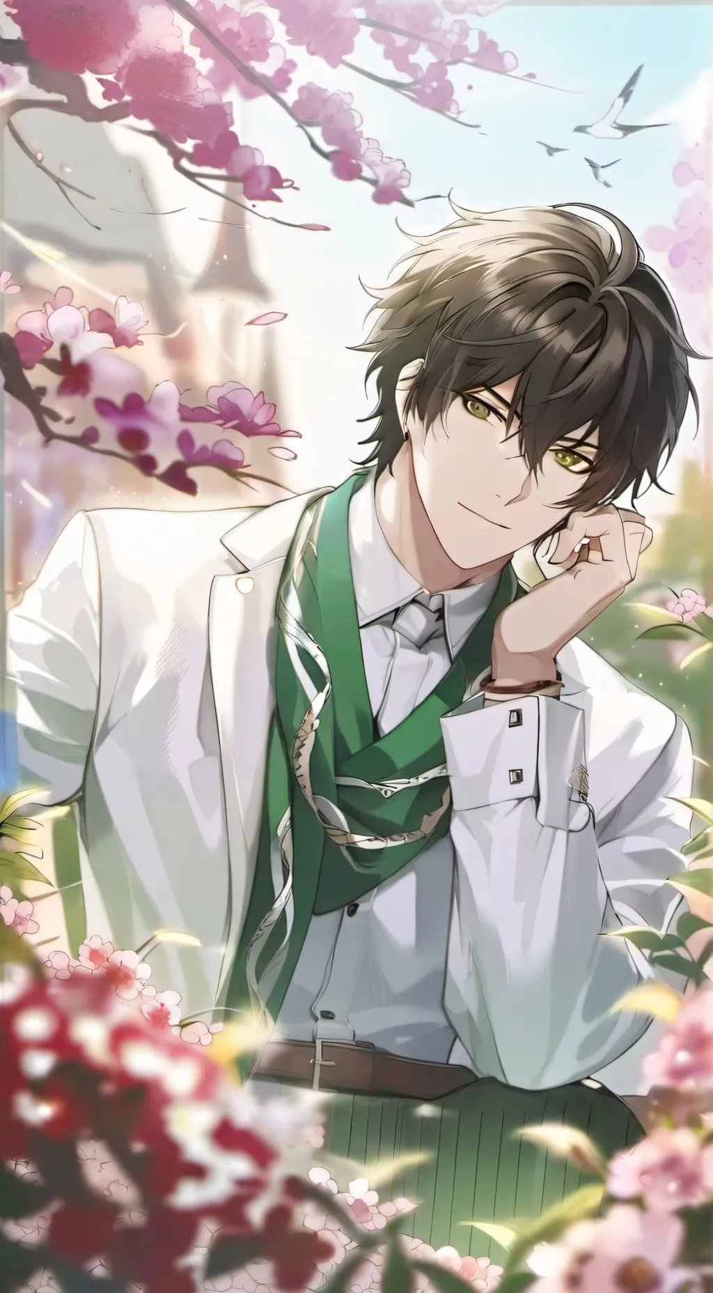 ai character: Liam 01 background