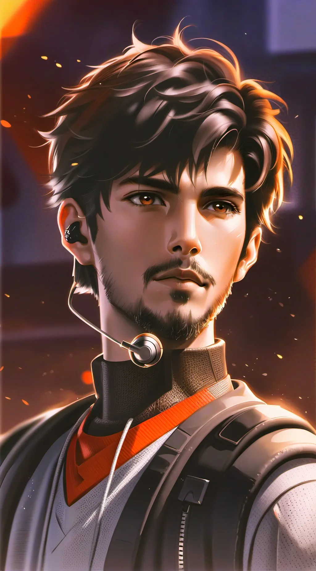 ai character: Adam background