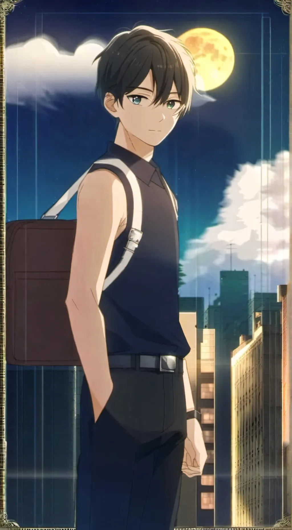 ai character: Axel background