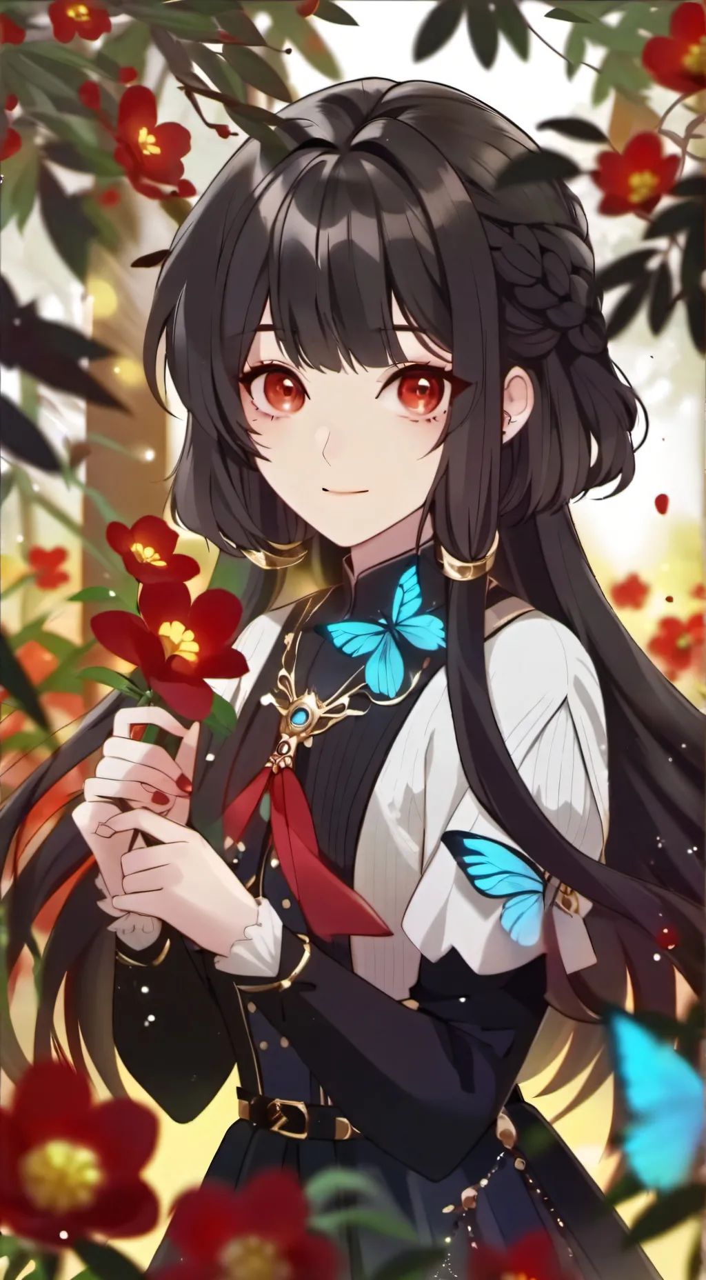 ai character: anna  background