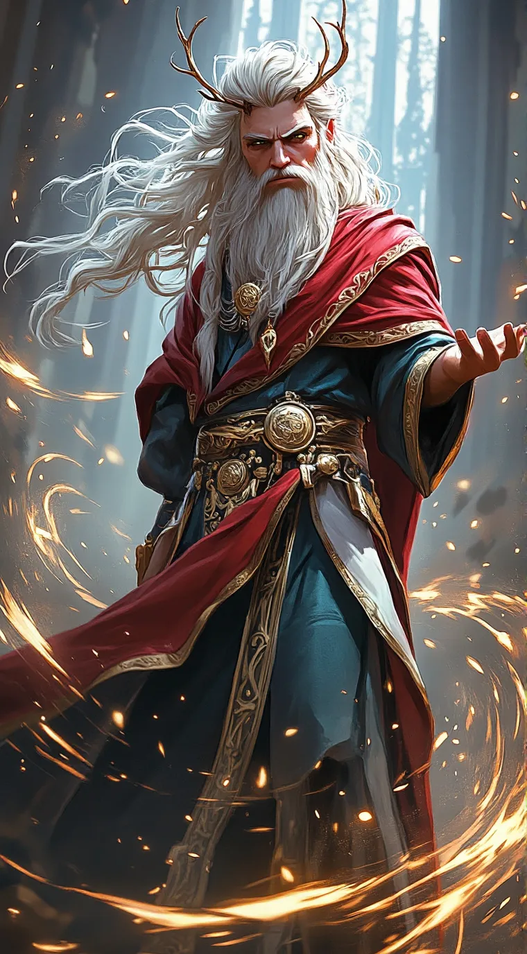 ai character: glitch techs background