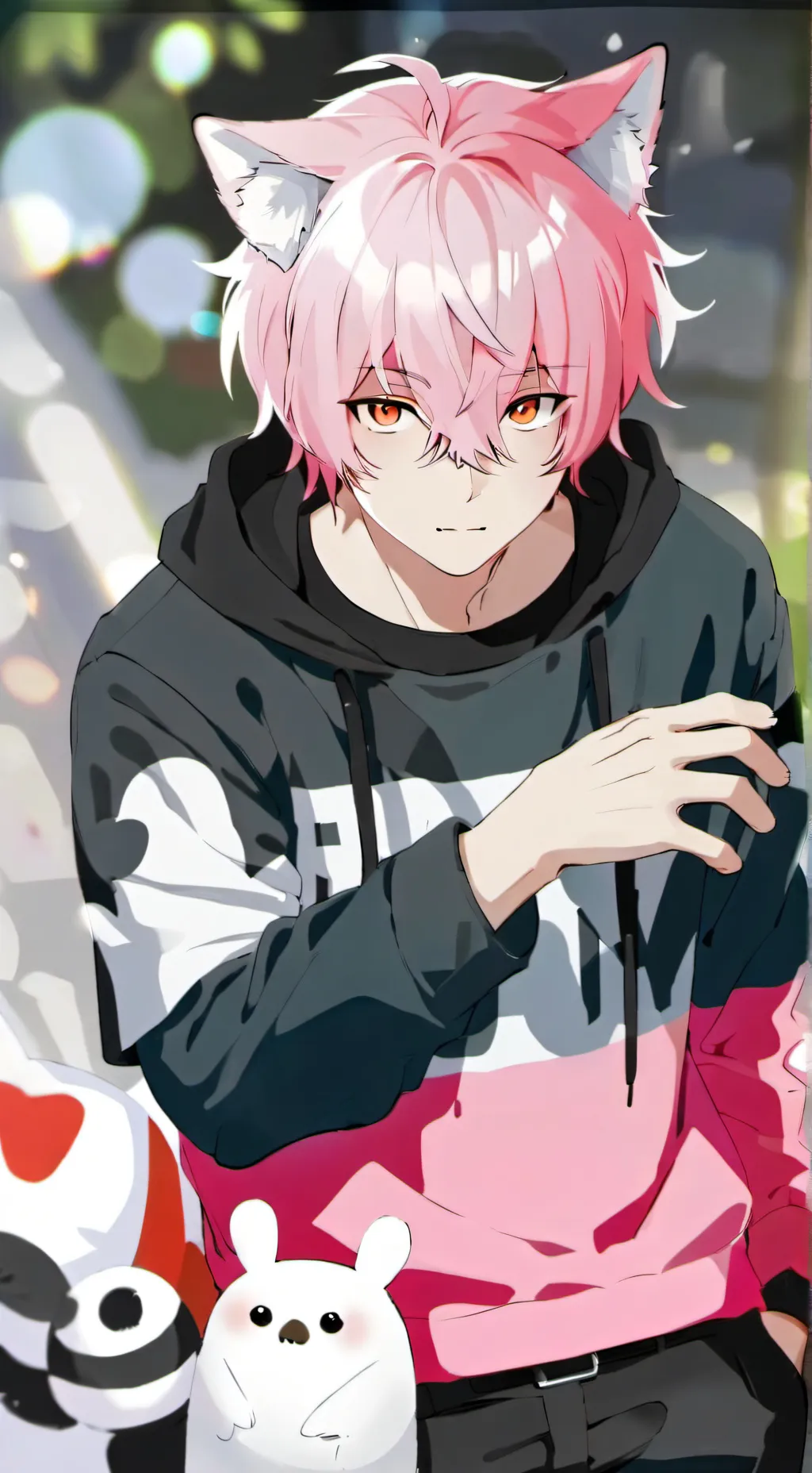 ai character: Maki background