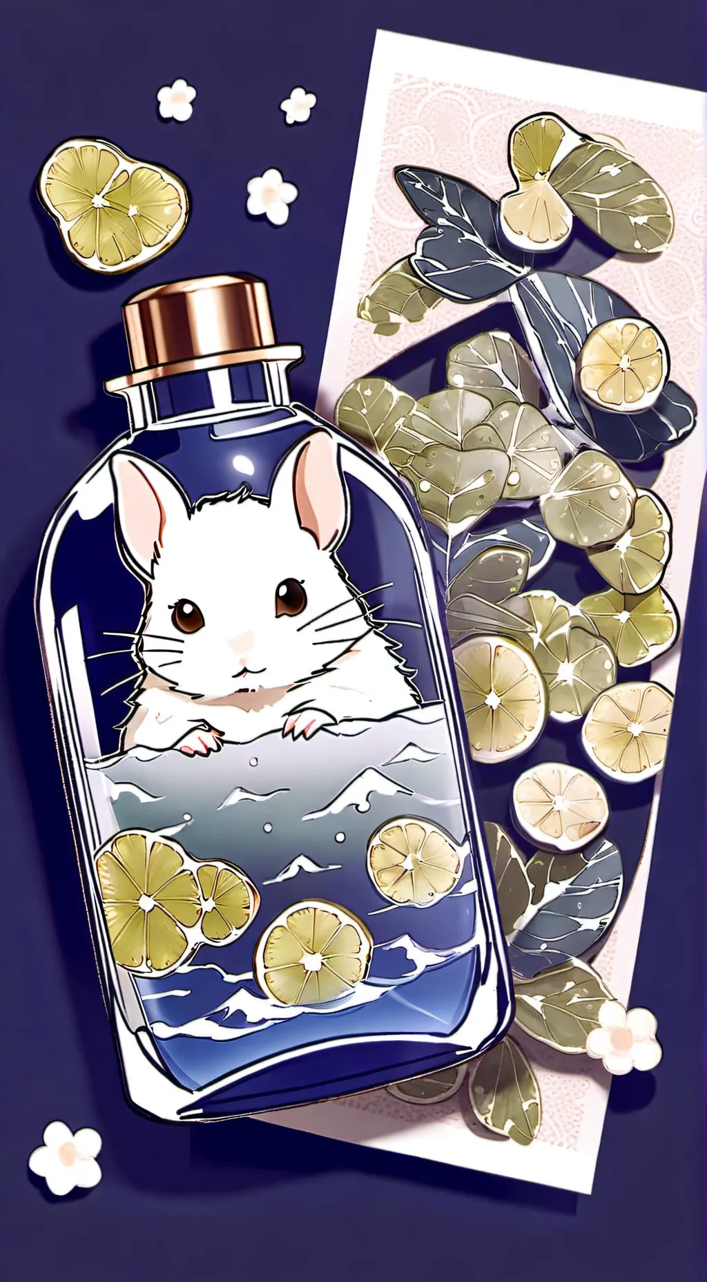 ai character: Hamster ASMR background